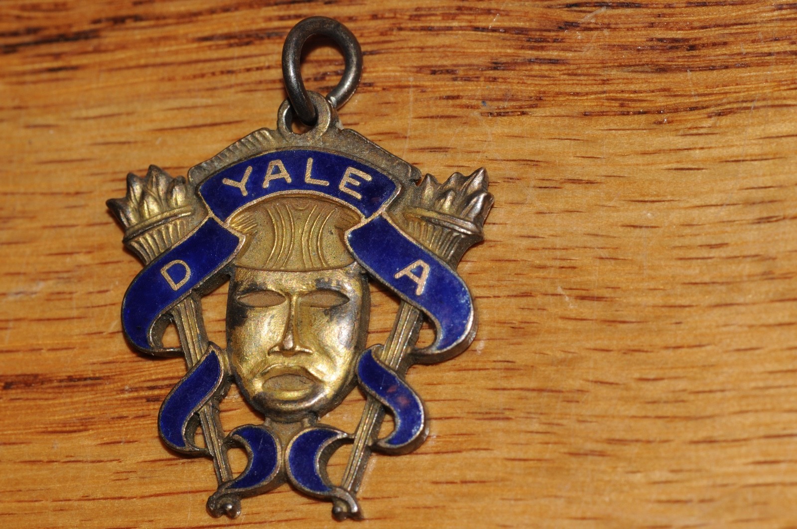 Antique Yale University Drama School Pendant Historical College Pendant 1943 Antique Yale University Drama School Pendant Historical College Pendant 1943