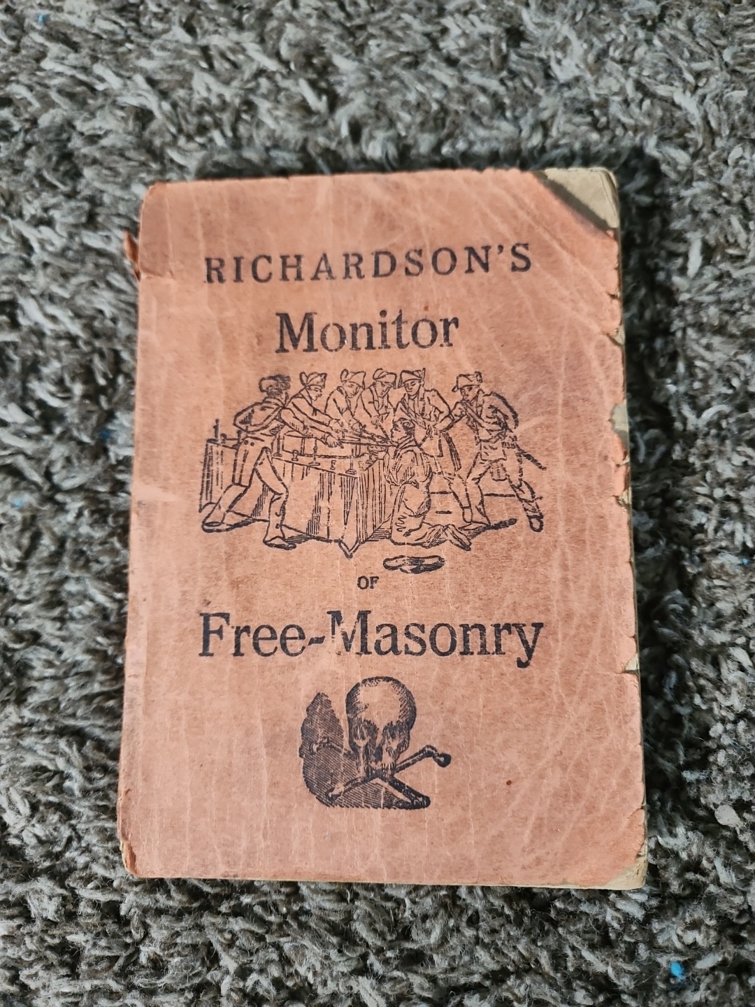 Richardson’s Monitor Of Free-Masonry 1950 Masonic Soft Cover Richardson’s Monitor Of Free-Masonry 1950 Masonic Soft Cover