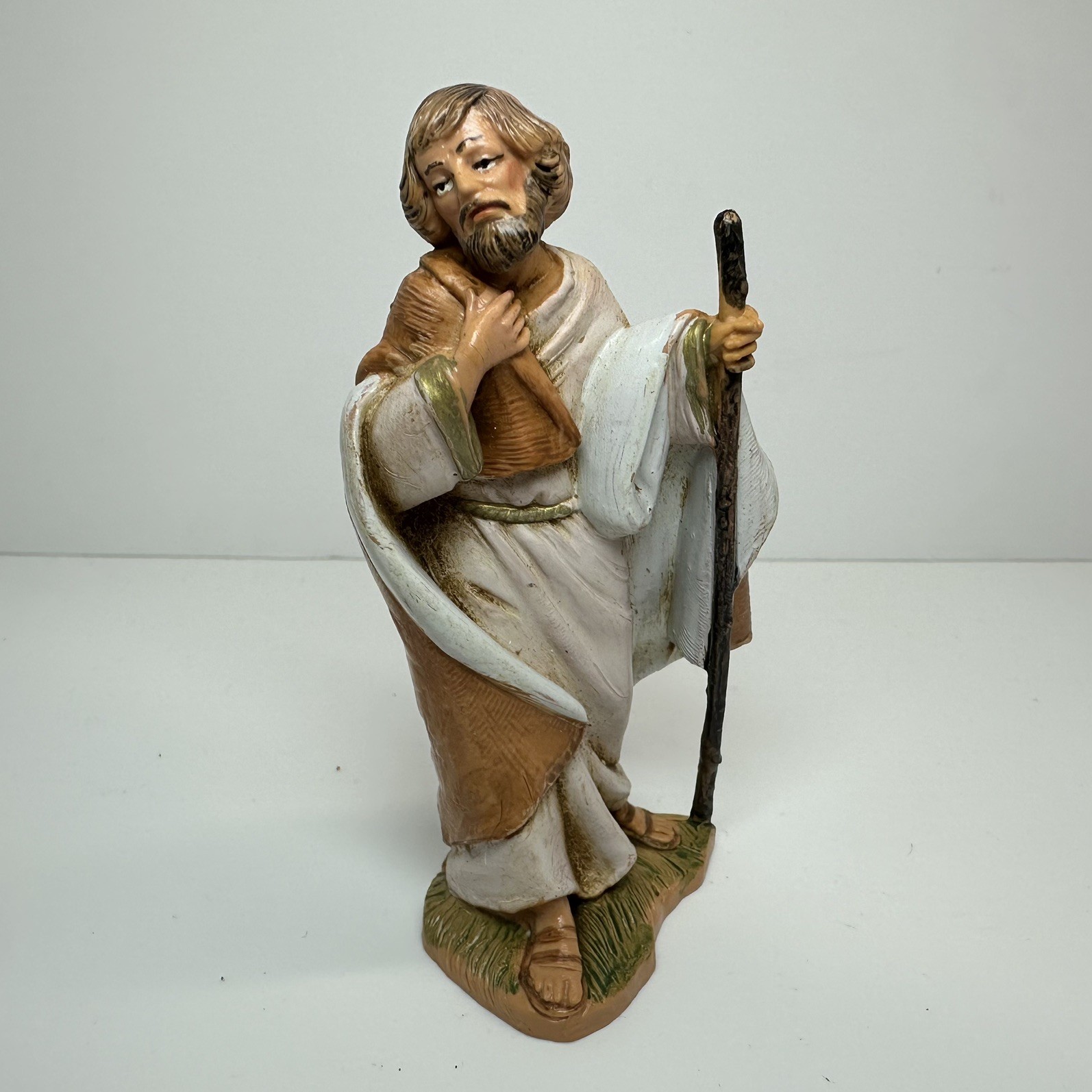 Vintage Fontanini Joseph Christmas Nativity Figurine Replacement 1991 Italy Vintage Fontanini Joseph Christmas Nativity Figurine Replacement 1991 Italy