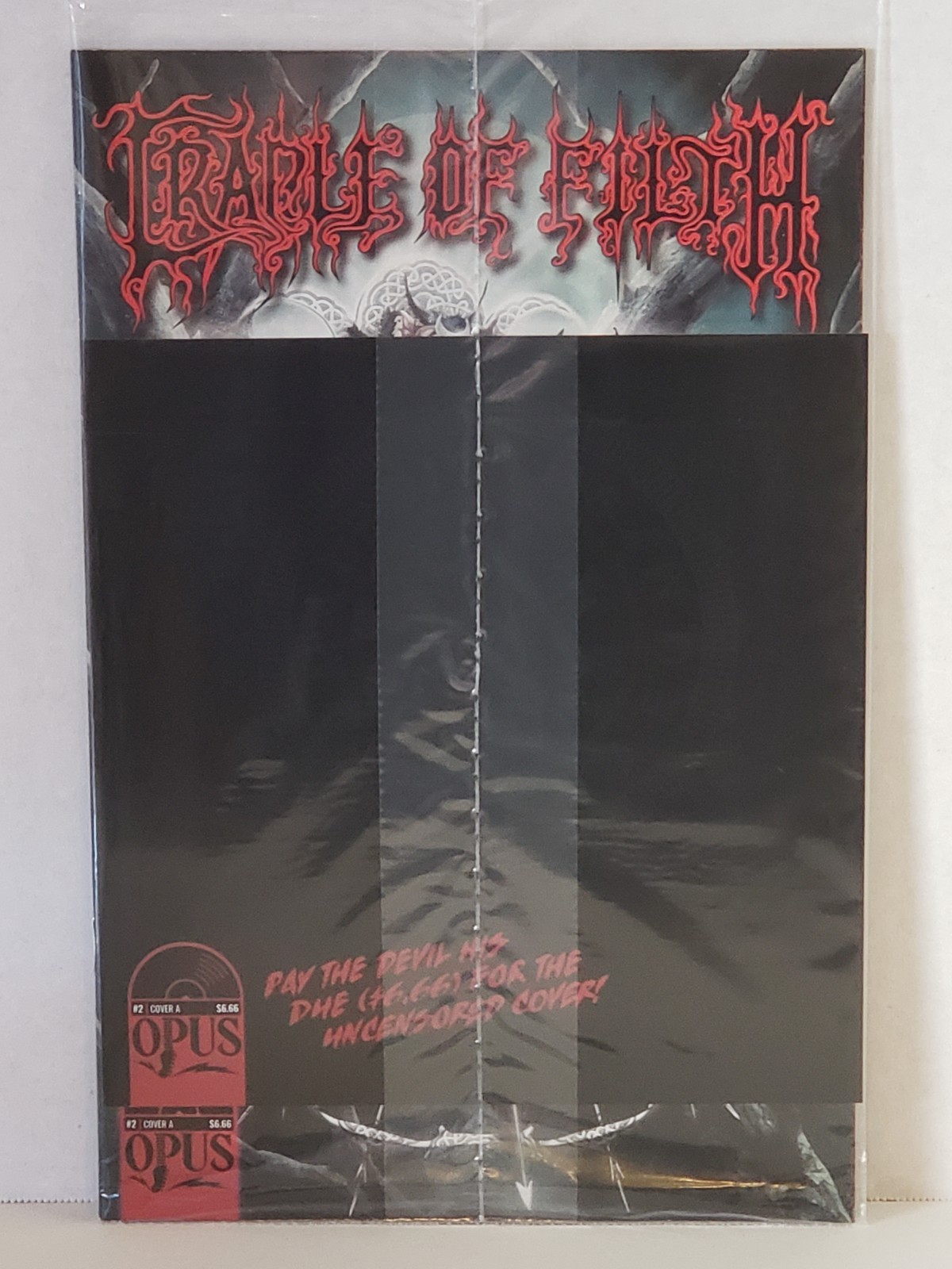 Cradle of Filth #2 - Casas 'Uncensored' Cover Art - Still Sealed - 2022 Opus