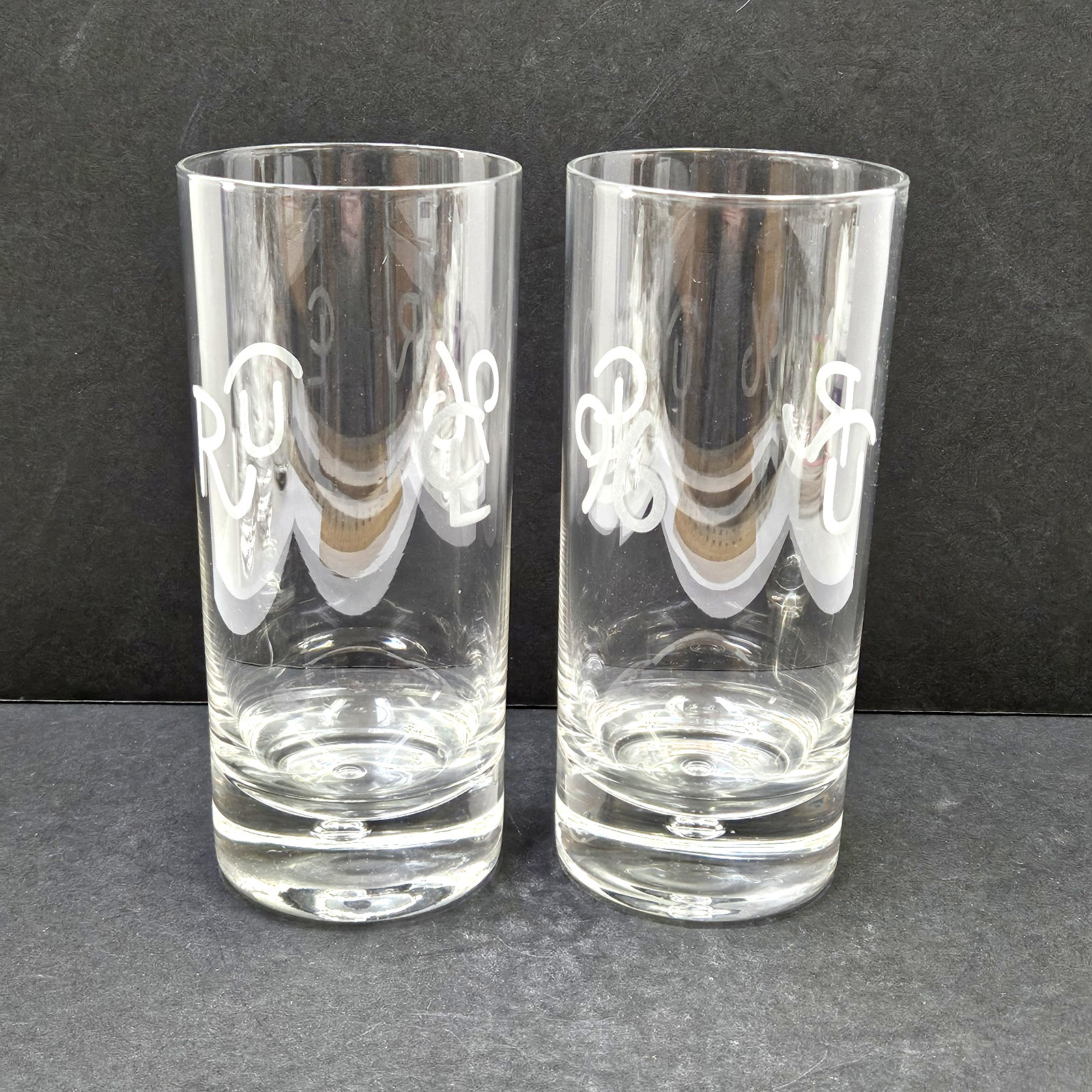 Set of 2 Rare Cowboy Living Cattle Brands Highball Ice Tea Glasses Western Ranch Set of 2 Rare Cowboy Living Cattle Brands Highball Ice Tea Glasses Western Ranch