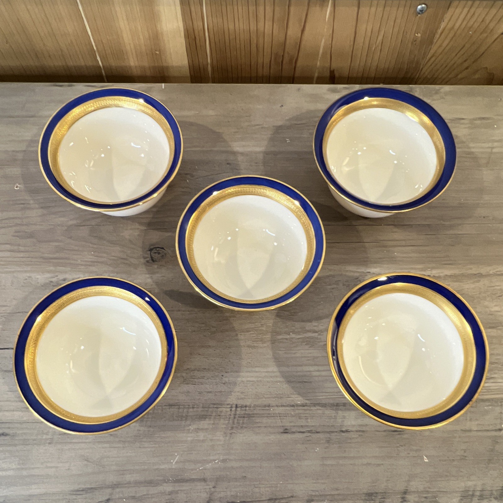 Vintage Lennox Cream Soup Liner  1201/ K22 (Set of 5) 