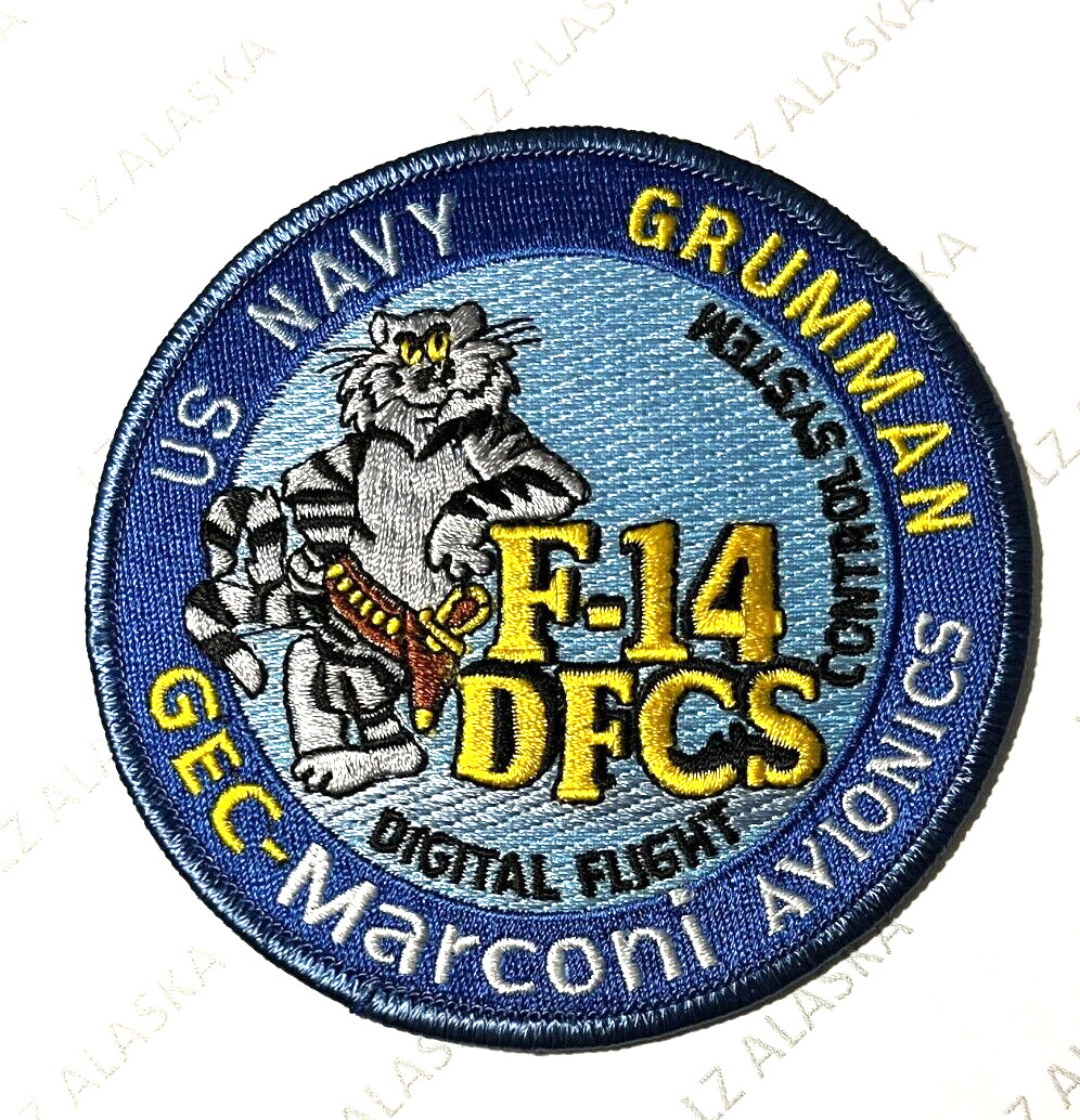 US NAVY TOMCAT F-14 DFCS GEC - MARCONI AVIONICS PATCH (N23)