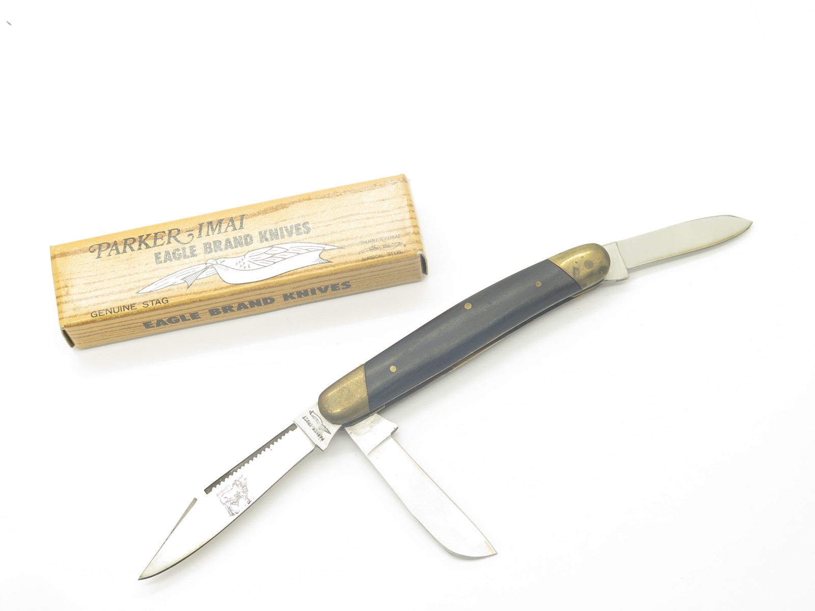 Vintage 1976-78 Parker Frost Imai Seki Japan Wood 4\ Vintage 1976-78 Parker Frost Imai Seki Japan Wood 4\