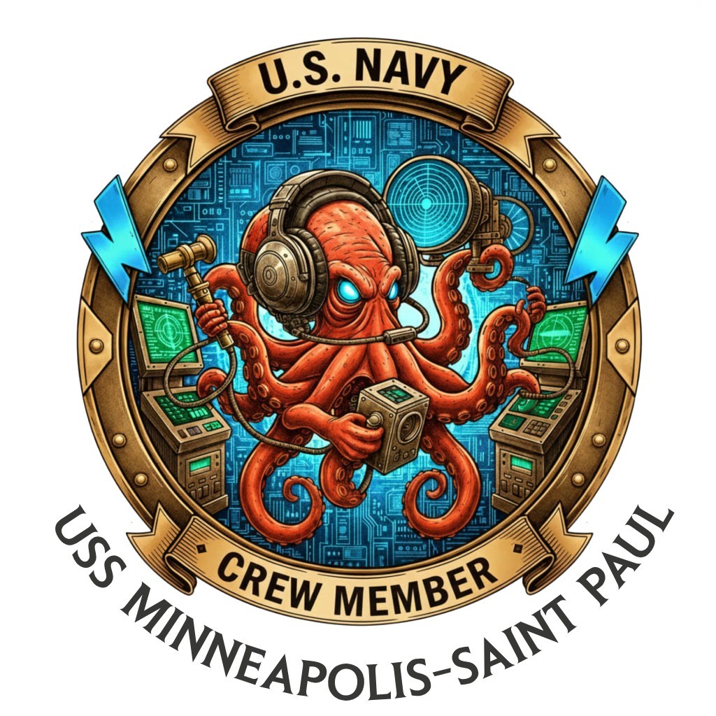 USS Minneapolis-Saint Paul Crew Member LCS Navy USN Veteran Gift 4\