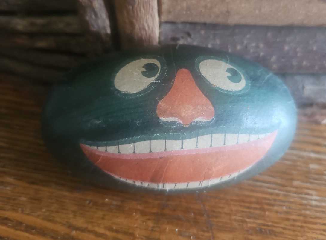 Antique 1920's GERMANY Halloween Watermelon Candy Container