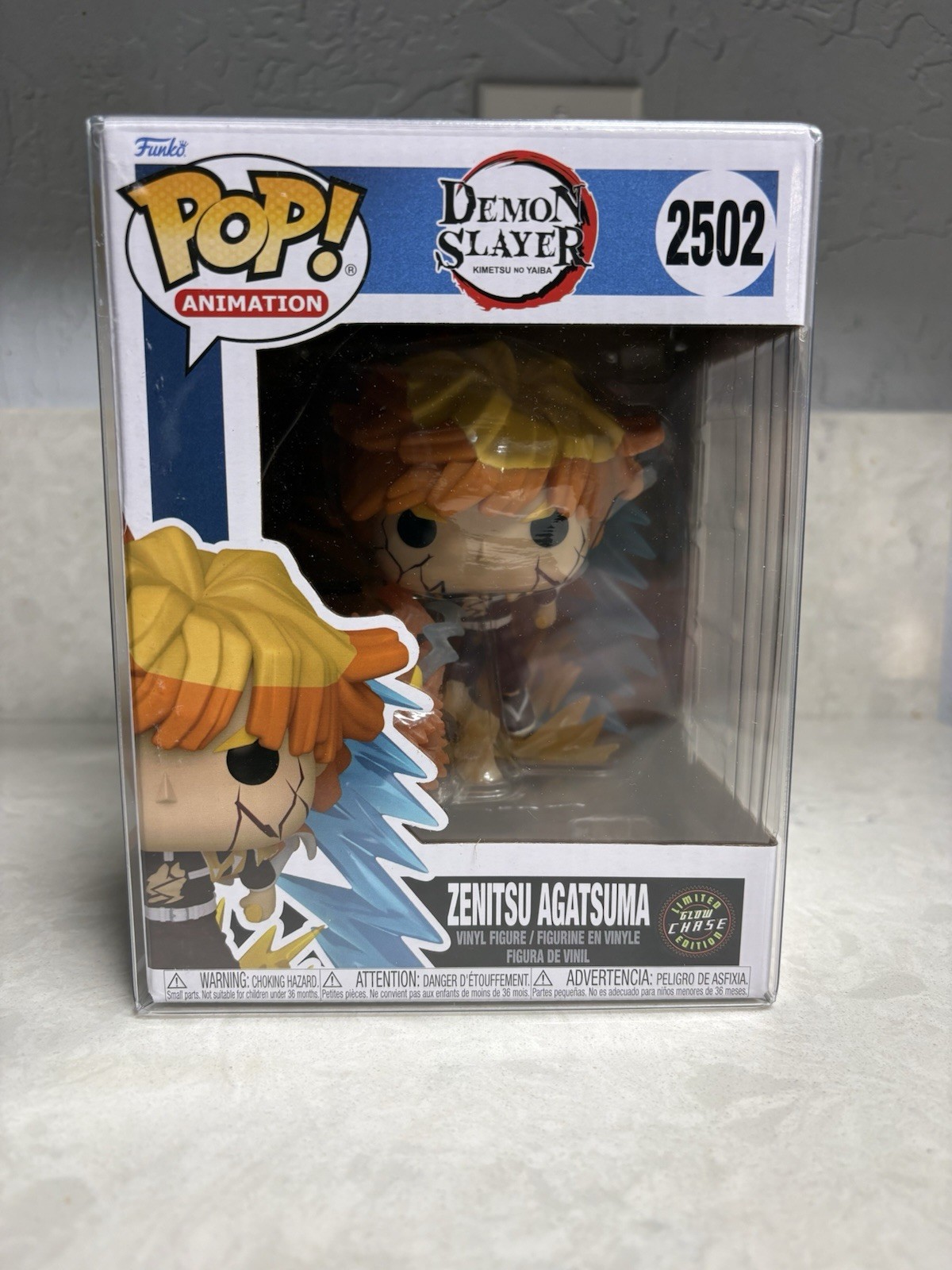Pop Animation Demon Slayer Zenitsu Agatsuma # 2502 Deluxe Chase