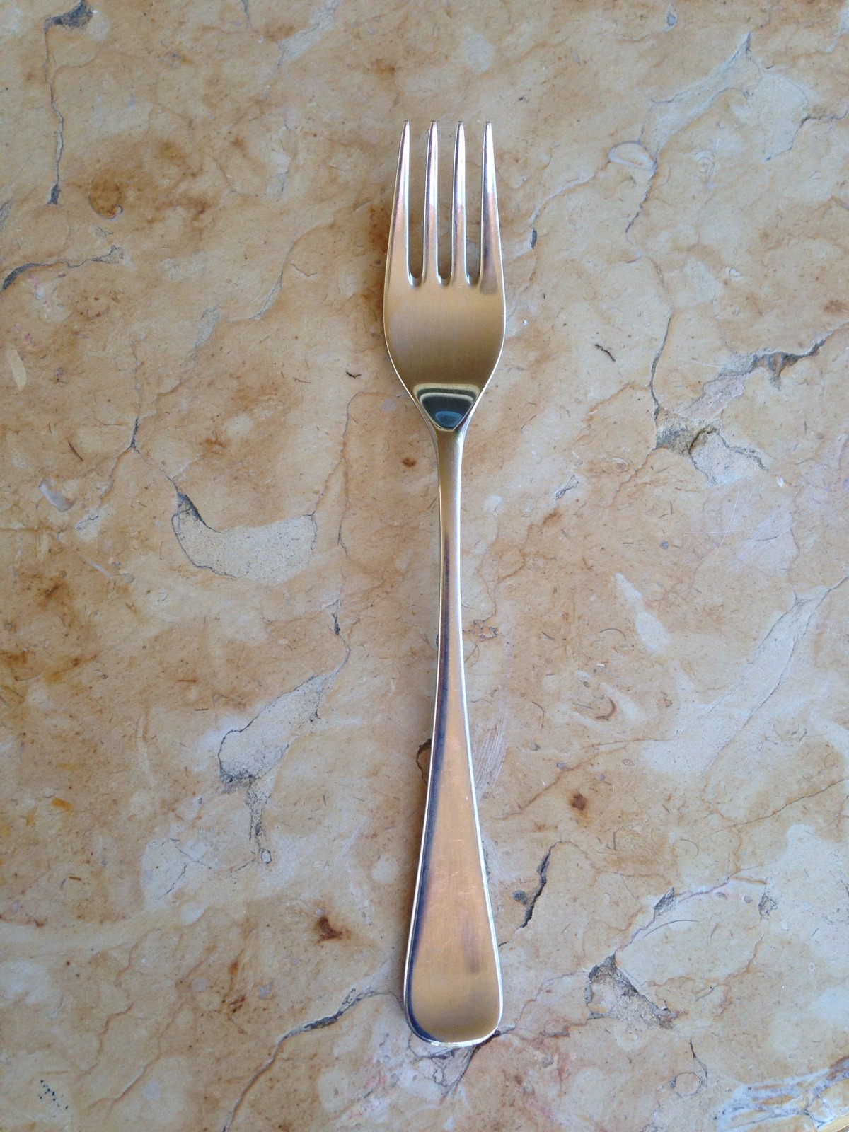 WMF FINESSE Salad or Dessert Fork, 7” Germany, Beautiful W over MF, Satin Finish