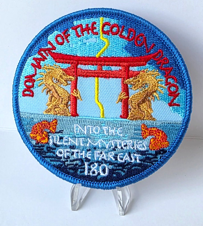 Domain of the Golden Dragon Crossing the International Date Line Patch/Badge