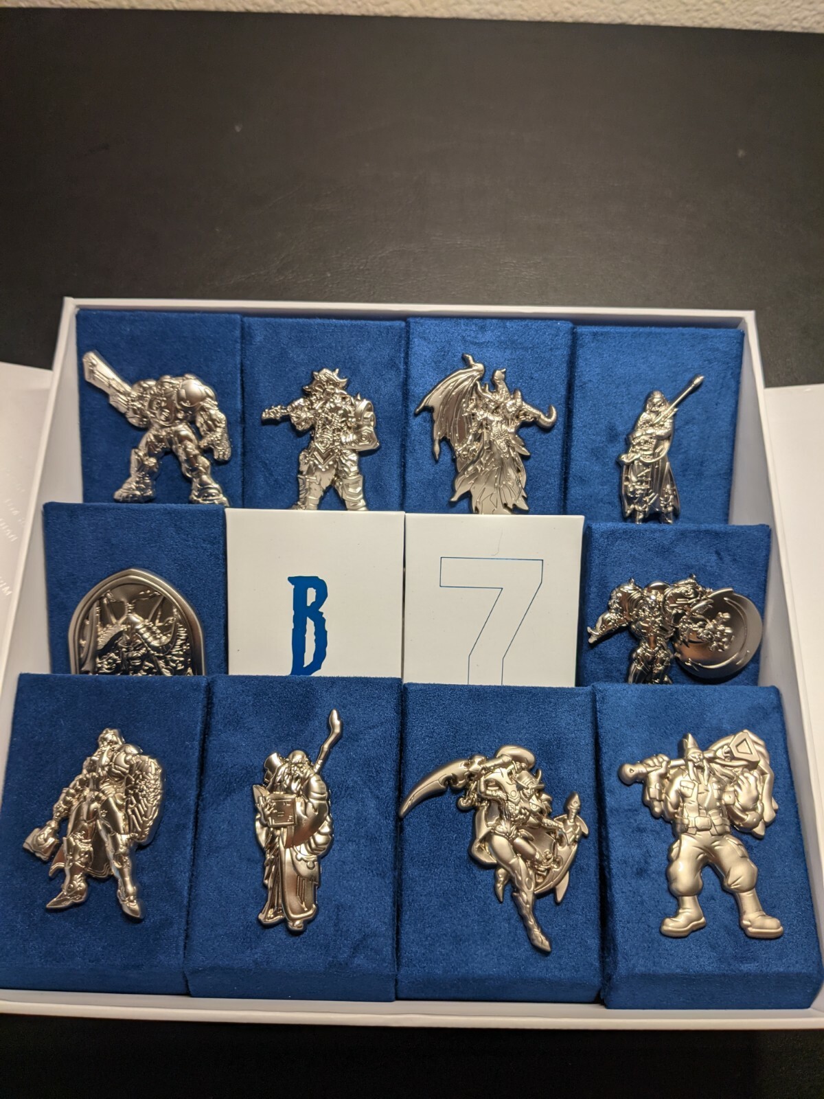 ~Blizzcon 2020~ Blizzard Series 7 Platinum Signature 10-Piece Figure Pin BOX Set