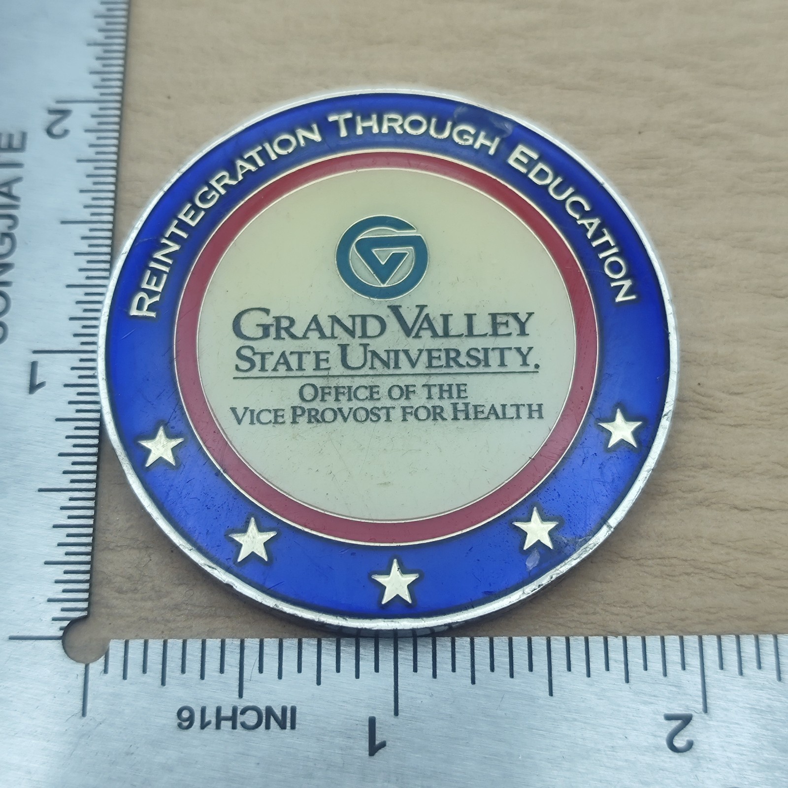 Grand Valley State University Office of the Vice Provost for Health Coin