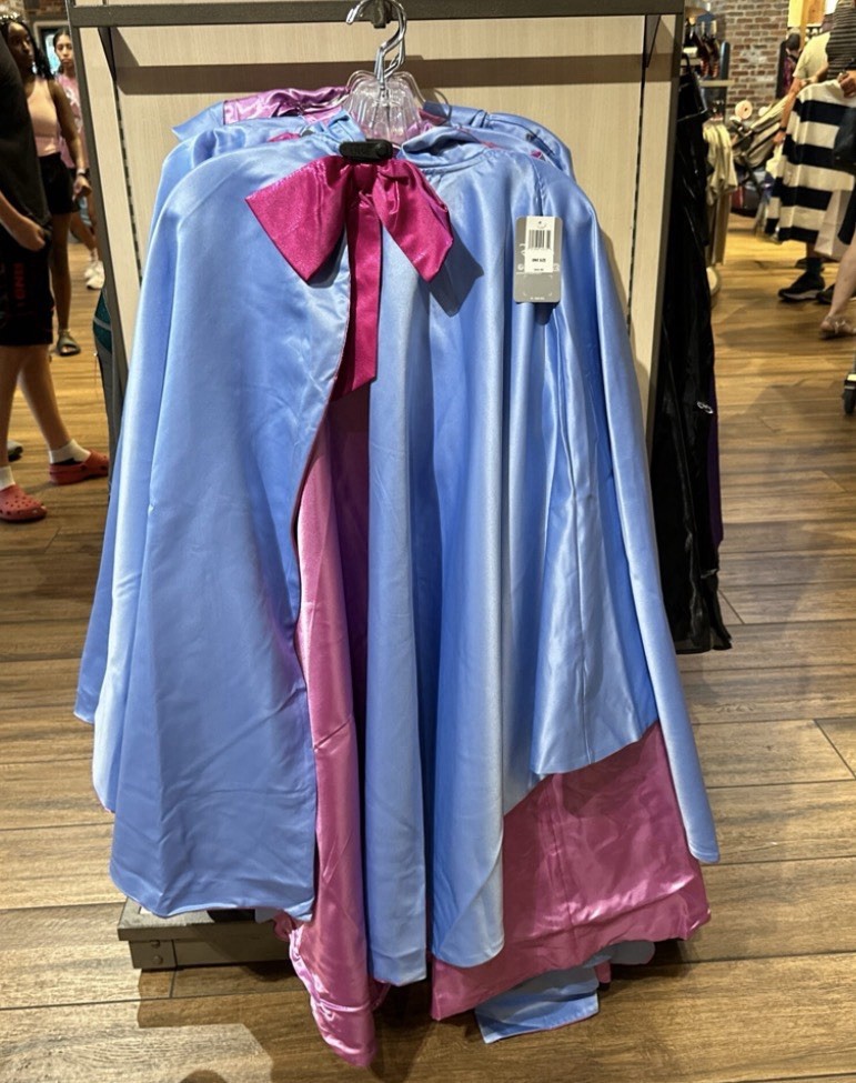 2026 Disney Parks Fairy Godmother Cape Costume One Size Fits All OSFA NWT
