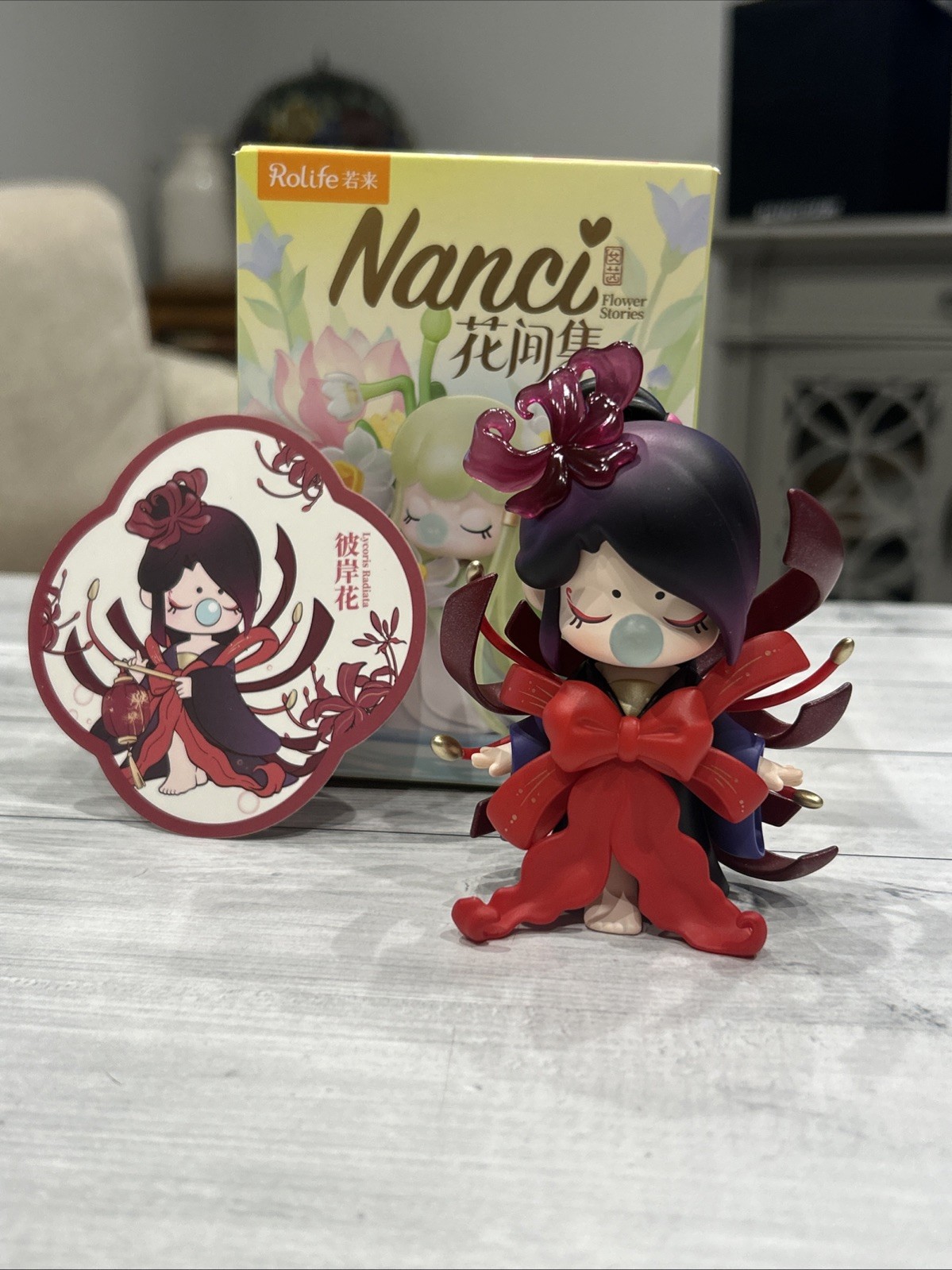 Rolife Baby Nanci Flower Series blind box Confirmed lycoris Radiata