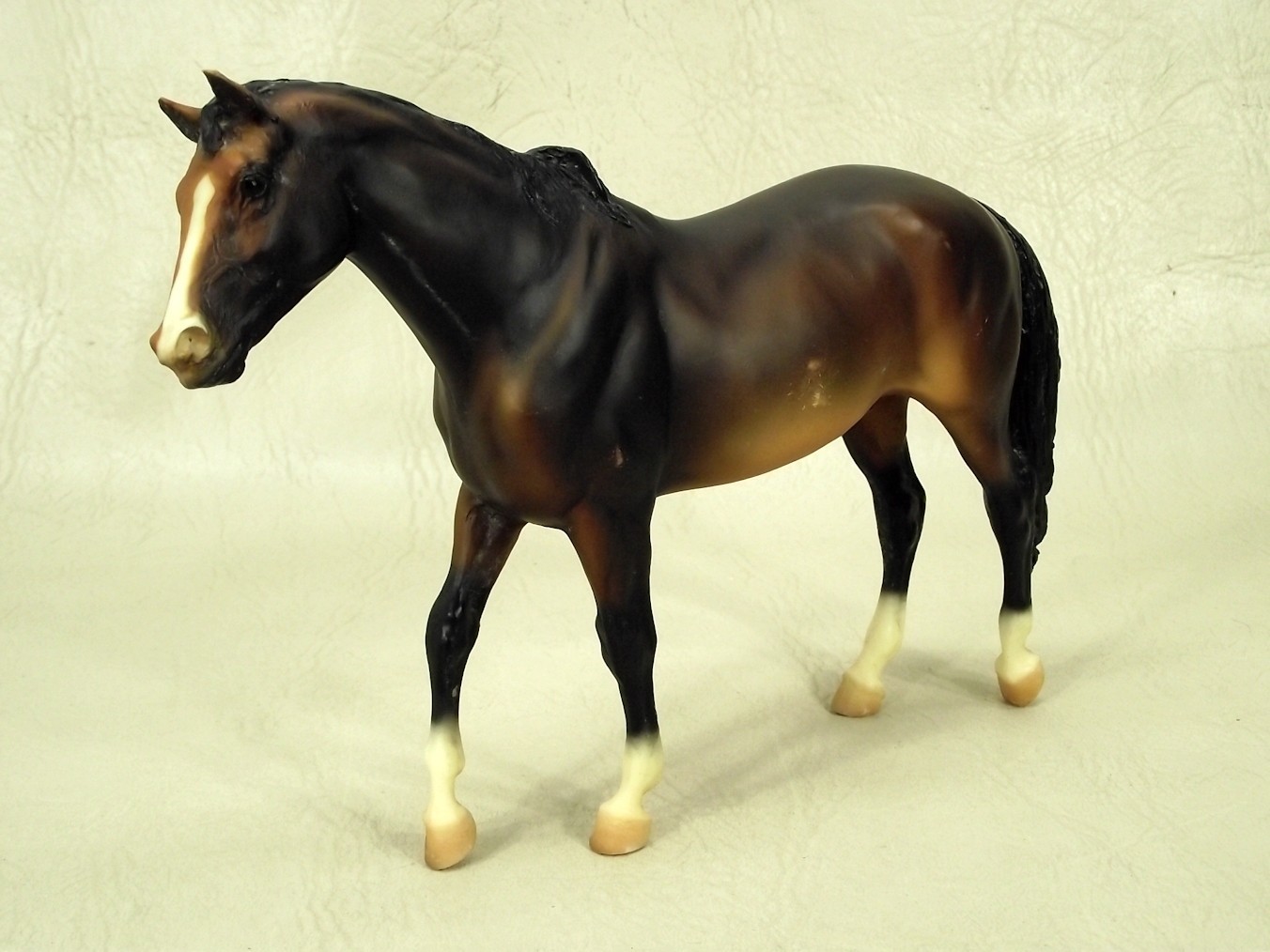 Rare Breyer Dark  Bay  Trail Horse 1997 Sears Dude Ranch Set San Domingo Mold