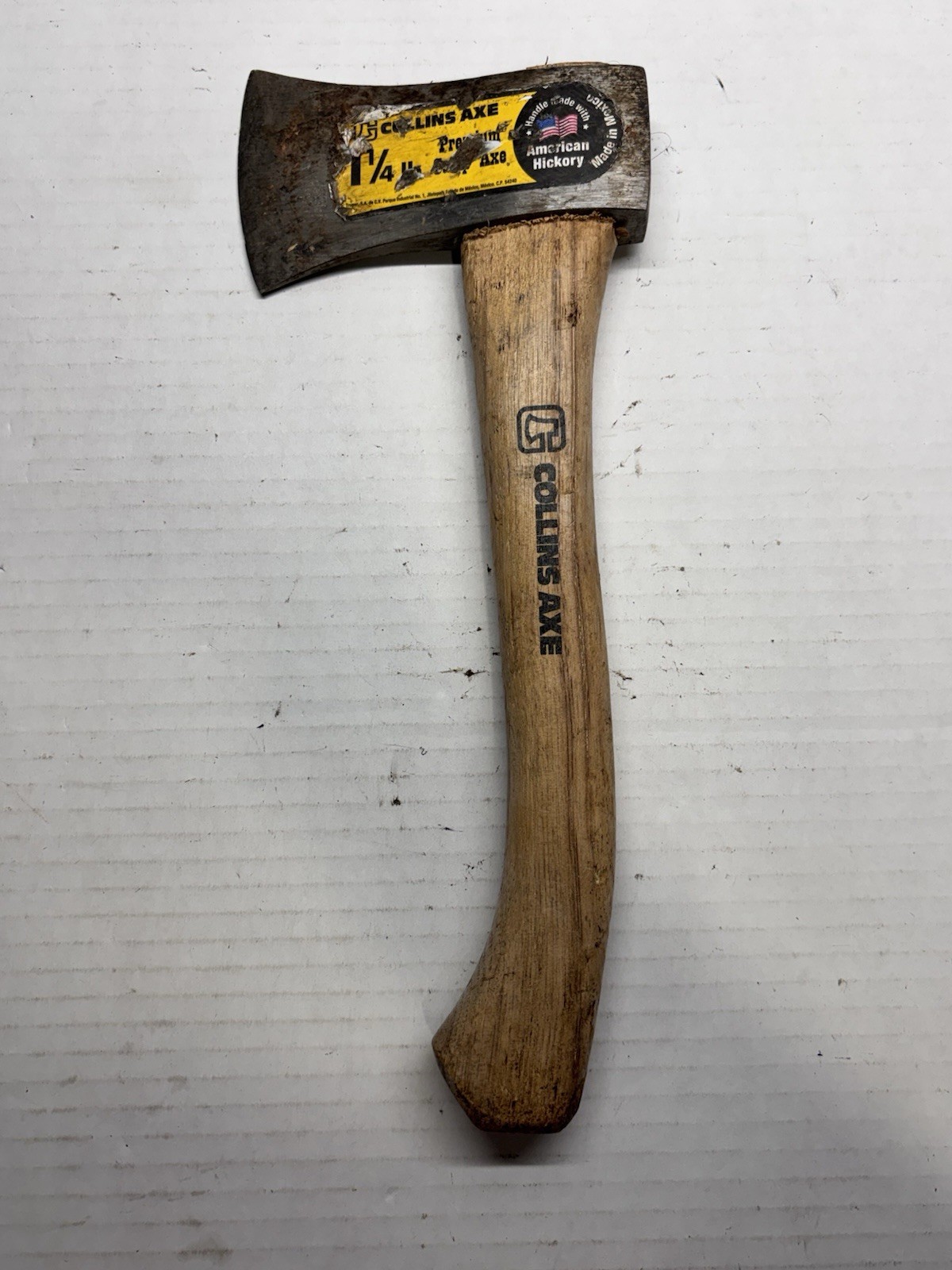 Goo COLLINS 34265 HC-1  1/4HX-C  1-1/4 POUND CAMPING AXE HICKORY HANDLE
