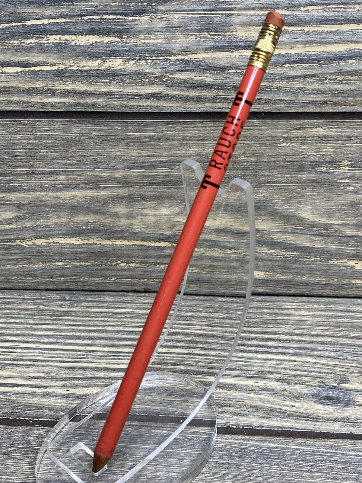Vintage Raunch Store Arlington Ohio Red Wooden Sharpened Pencil￼
