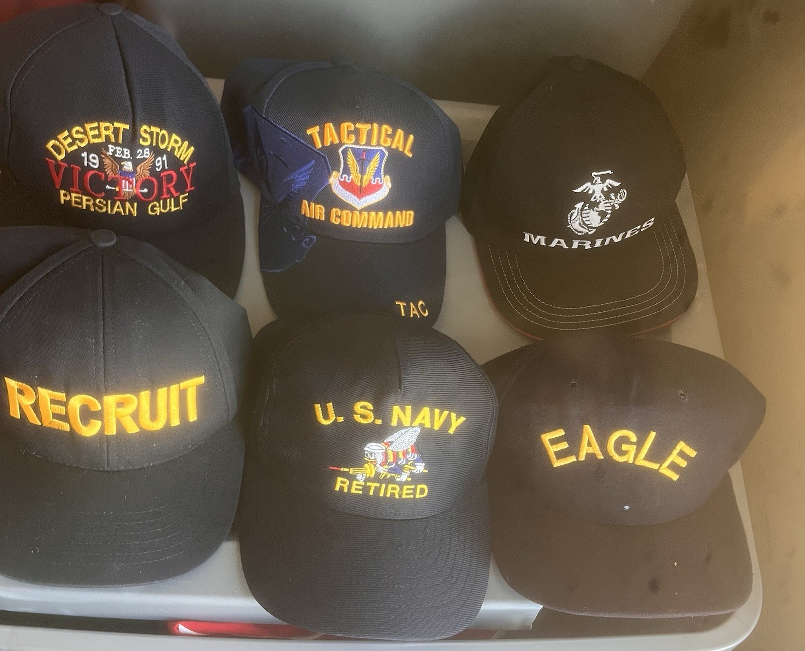 6 vintage made in usa military marine army navy snapback hat bundle veteran 6 vintage made in usa military marine army navy snapback hat bundle veteran