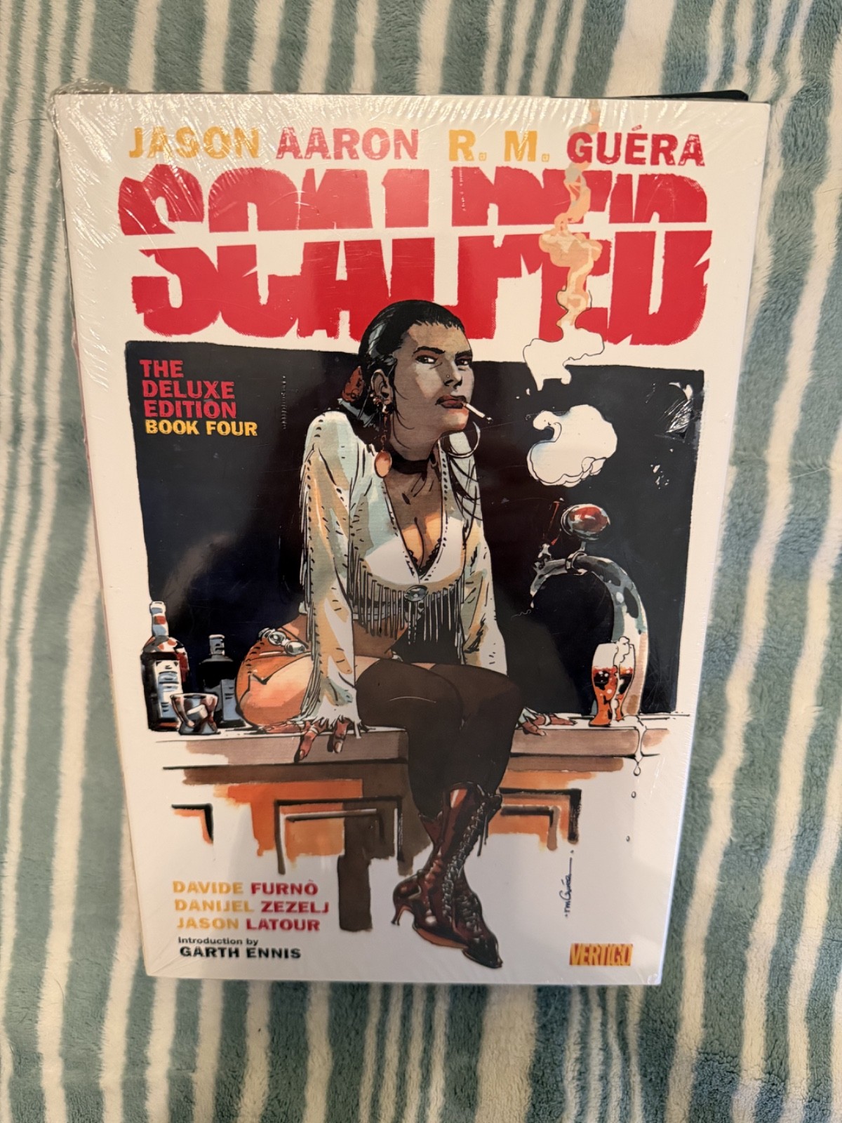 NEW/SEALED: Scalped Deluxe Edition Book Four HC Jason Aaron R.M. Guera Vertigo