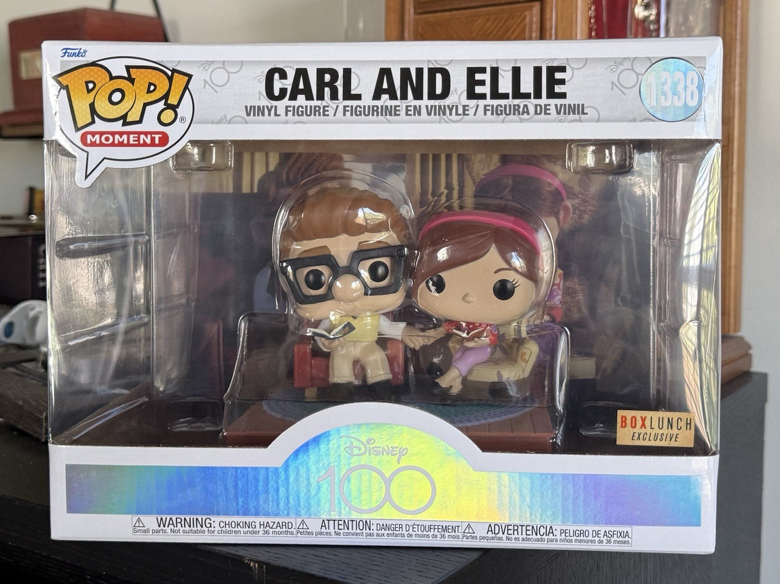 Funko Pop Moments: CARL AND ELLIE #1338 Disney 100 Box Lunch (Exclusive)