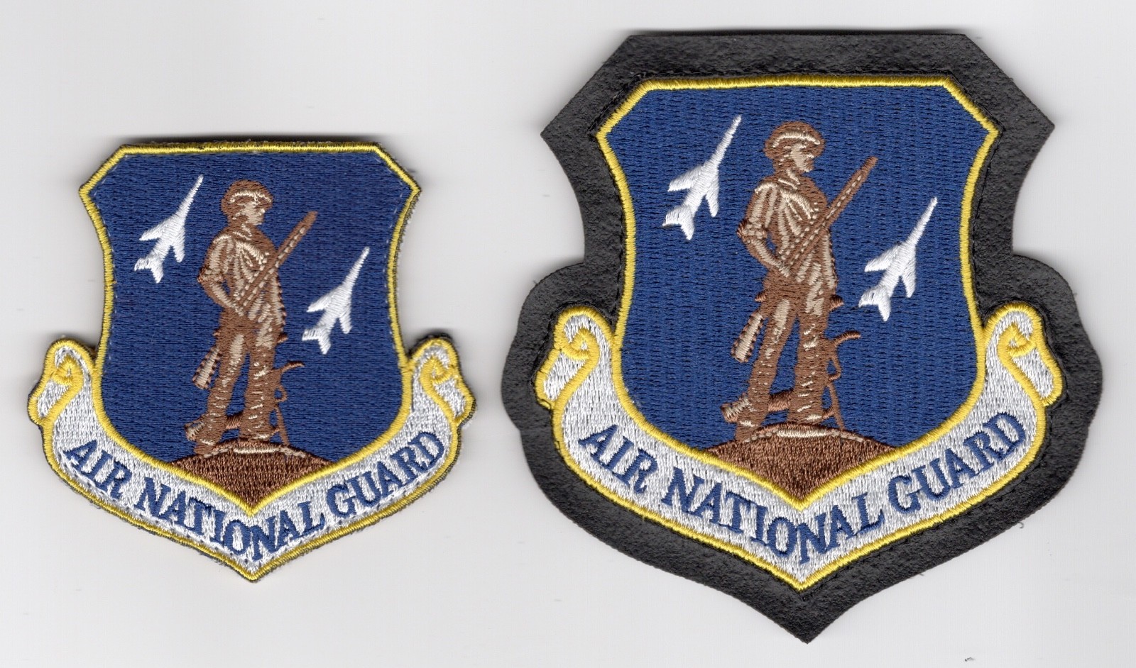 USAF Patch AIR NATIONAL GUARD, 2 PIECE SET, 3\ USAF Patch AIR NATIONAL GUARD, 2 PIECE SET, 3\