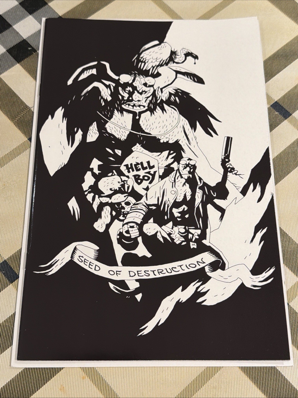DARK HORSE HELLBOY: Seed of Destruction #1 B&W 2026 NYCC Comic Con Exclusive
