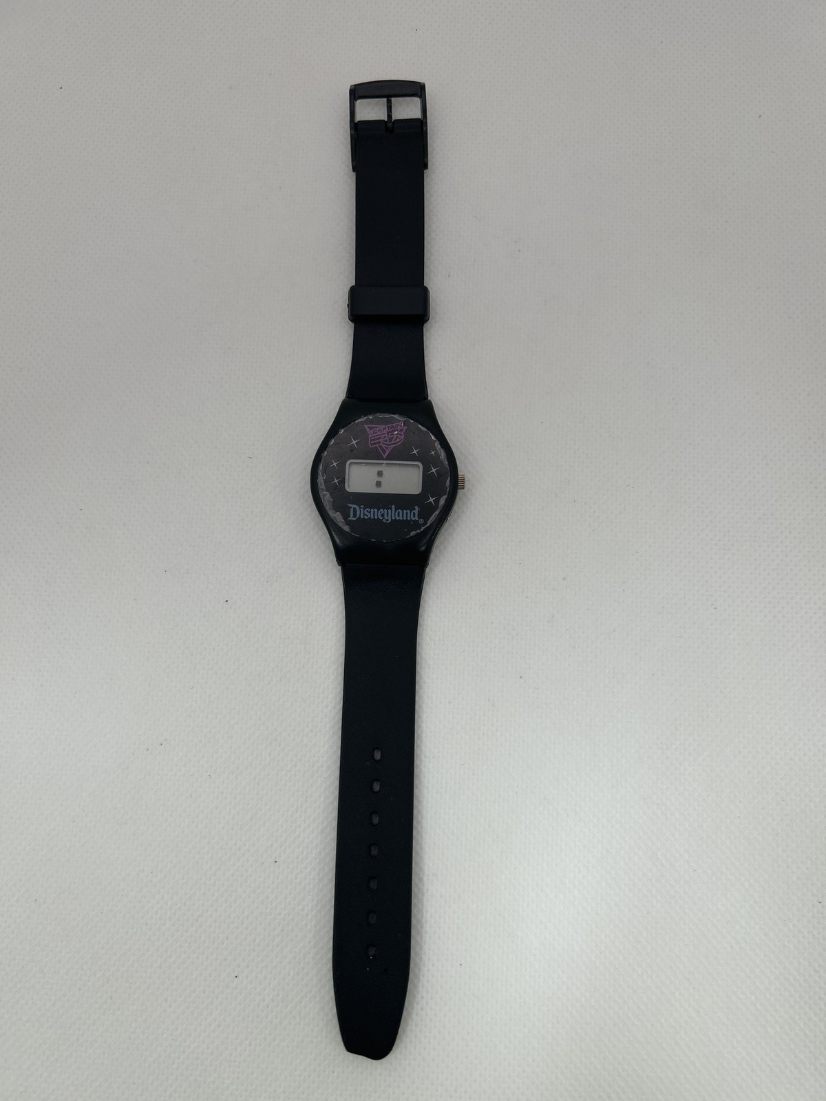 Disneyland Captain EO Watch 1987 Michael Jackson Vintage Park Promo LCD Disneyland Captain EO Watch 1987 Michael Jackson Vintage Park Promo LCD