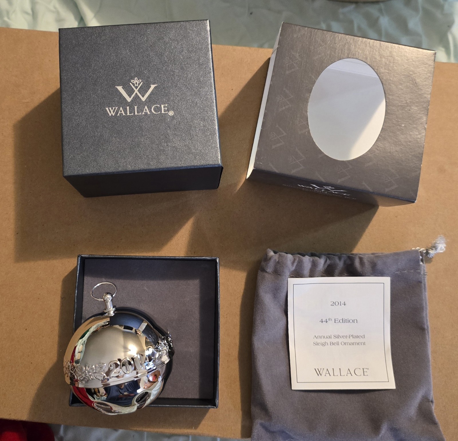 christmas ornaments Vintage Wallace Limited Edition With Box And Velvet Bag christmas ornaments Vintage Wallace Limited Edition With Box And Velvet Bag
