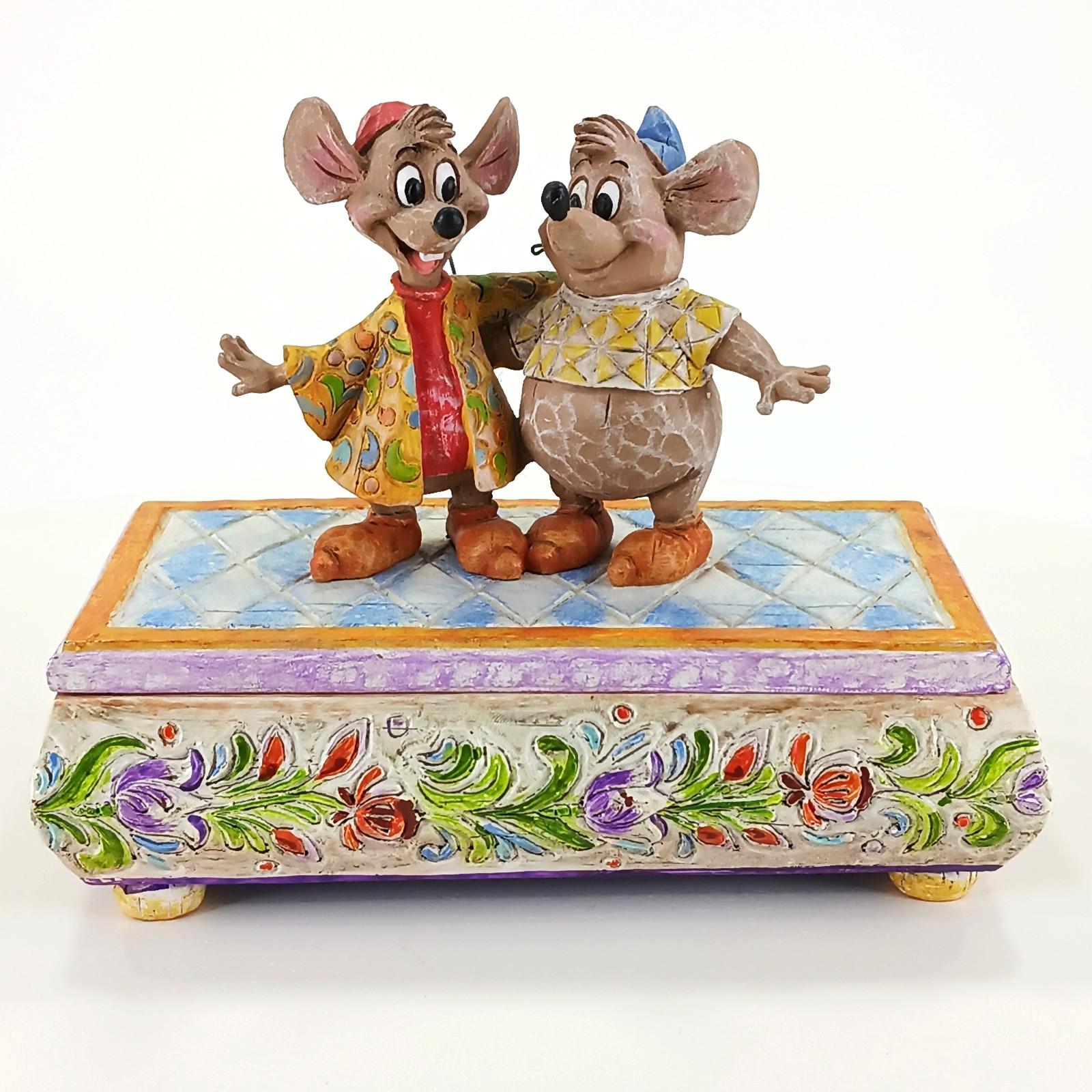 Disney Traditions Jim Shore Cinderella Trinket Box Bossom Buddies 4007661 Enesco