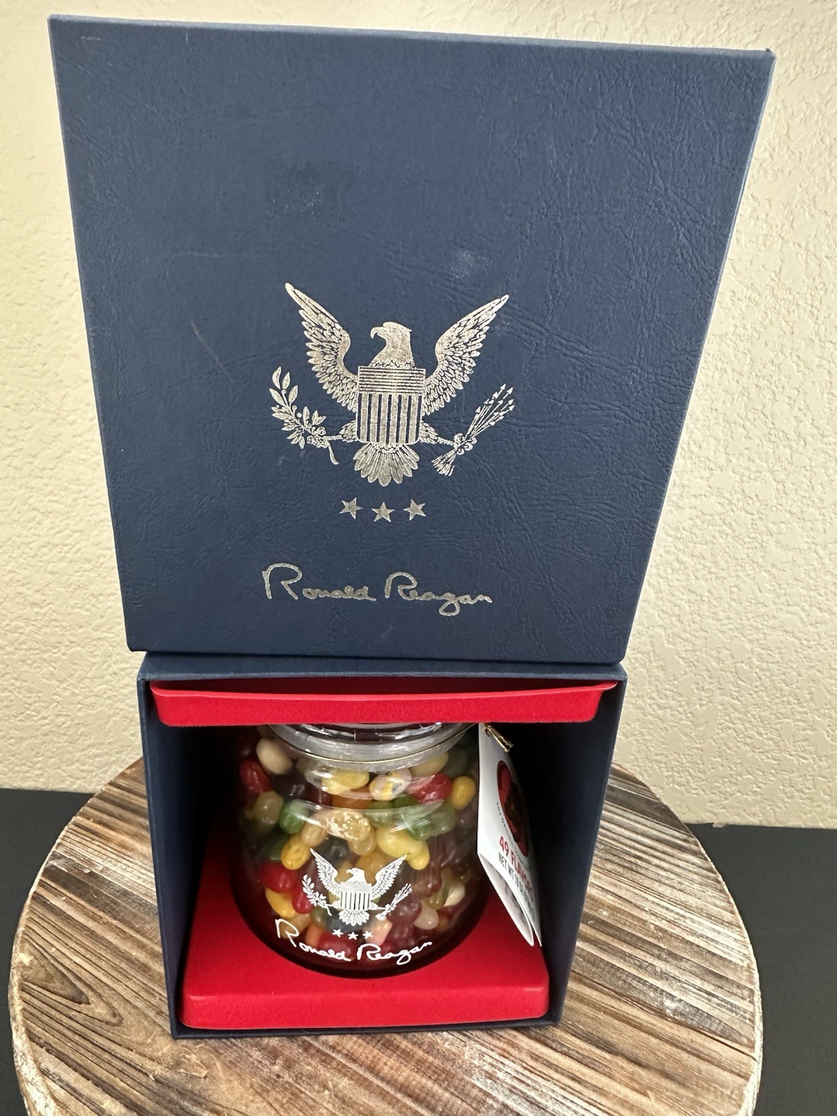President Ronald Reagan White House Jelly Bean/Candy Apothecary Jar - NEW President Ronald Reagan White House Jelly Bean/Candy Apothecary Jar - NEW