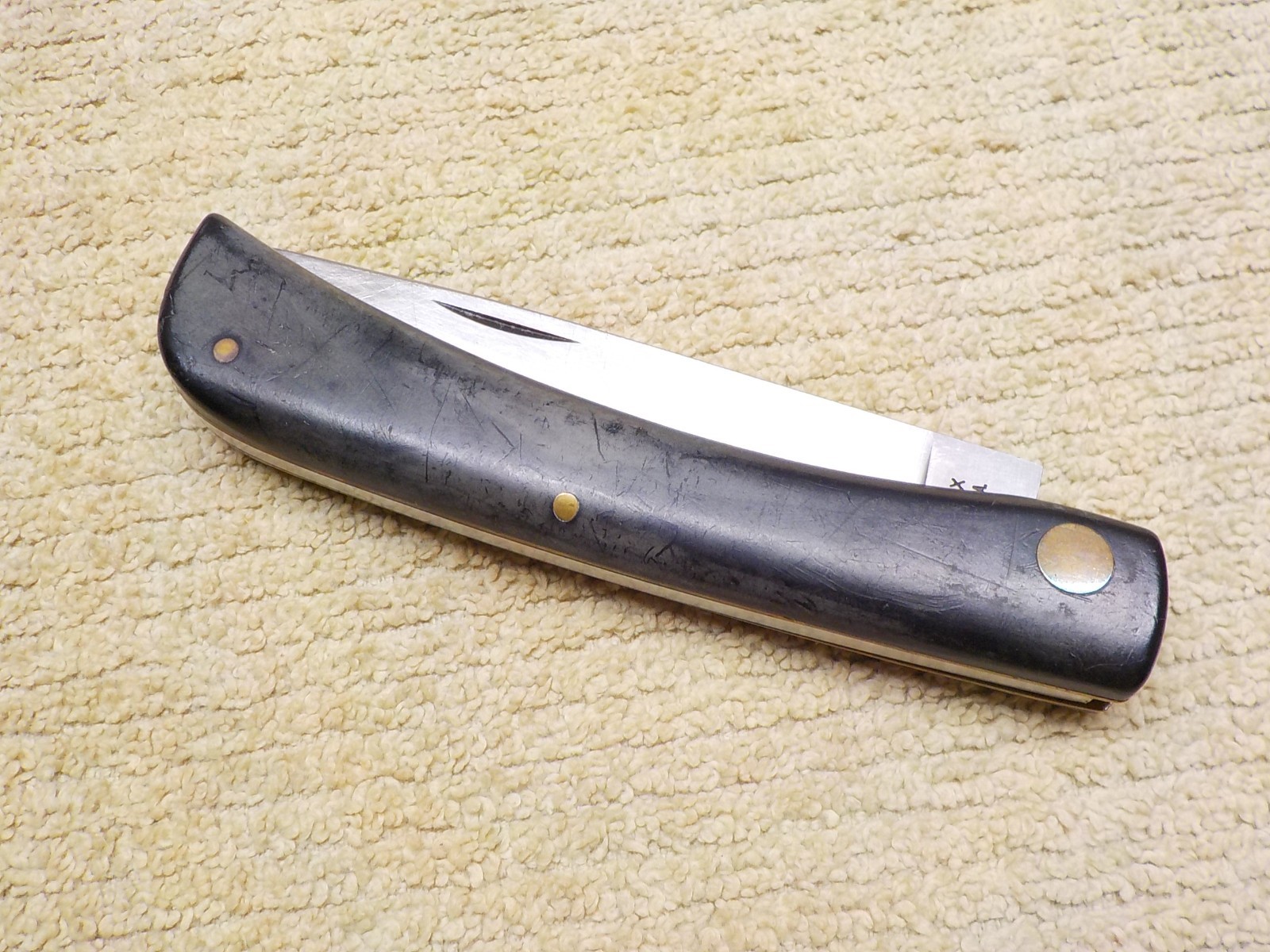 Vintage 1971 Case XX USA 2138s Sod Buster Single Blade Folding Knife Vintage 1971 Case XX USA 2138s Sod Buster Single Blade Folding Knife