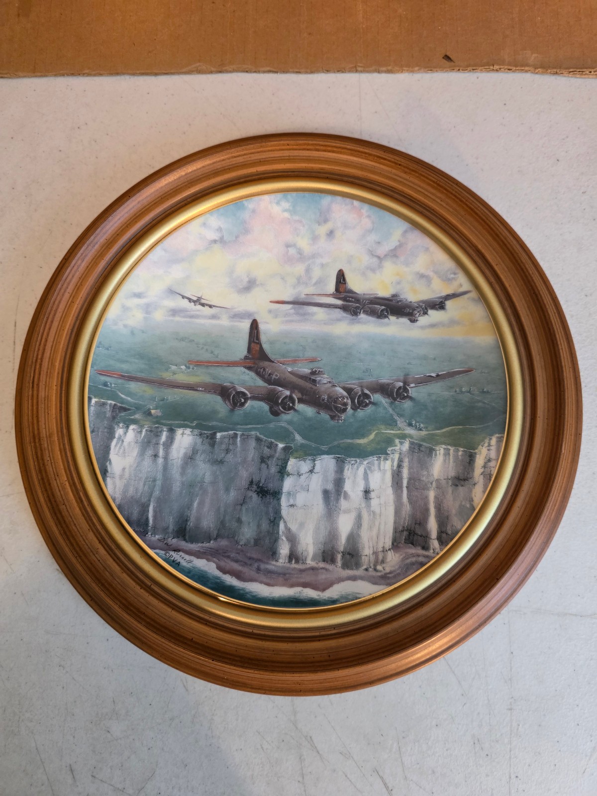 Paralyzed Veterans Of America Premiere Edition - Sortie At Dawn Collector Plate