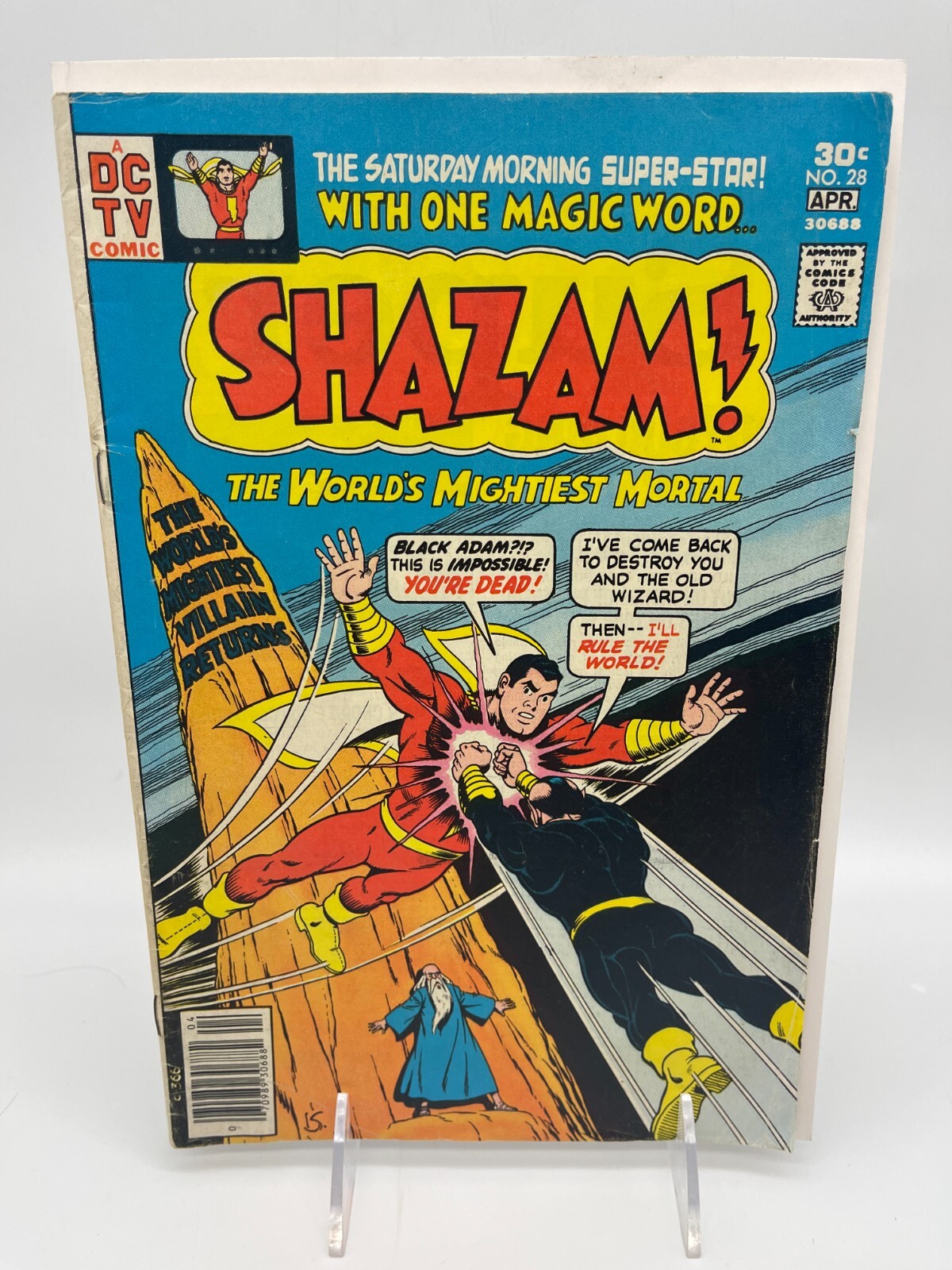 Shazam #28 1977 2nd App. of Black Adam (1st Modern Age App) Decent Copy Shazam #28 1977 2nd App. of Black Adam (1st Modern Age App) Decent Copy