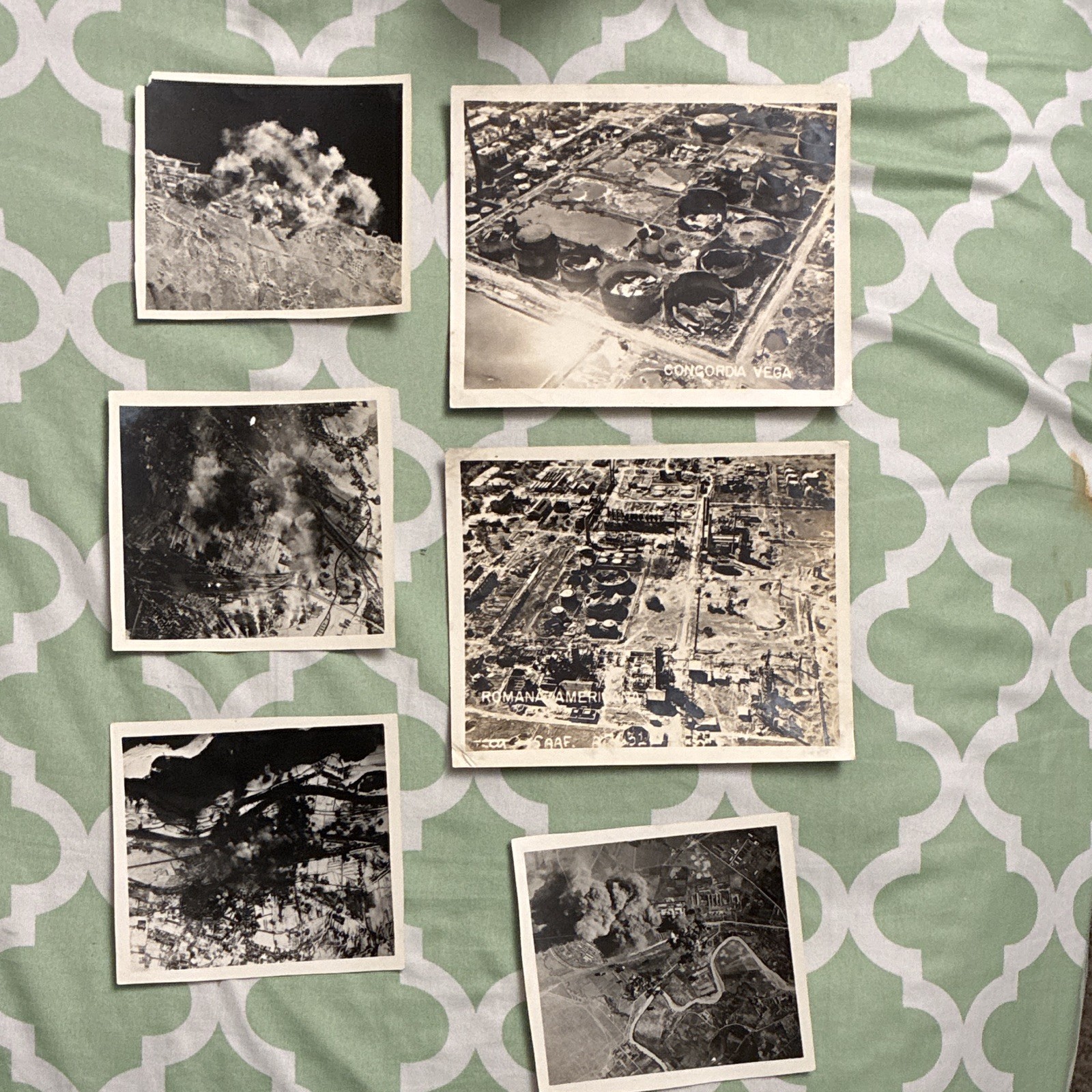 Lot of 6 Original WWII US Aerial Photos Austria 1944 & Winter 1943-44 Lot of 6 Original WWII US Aerial Photos Austria 1944 & Winter 1943-44