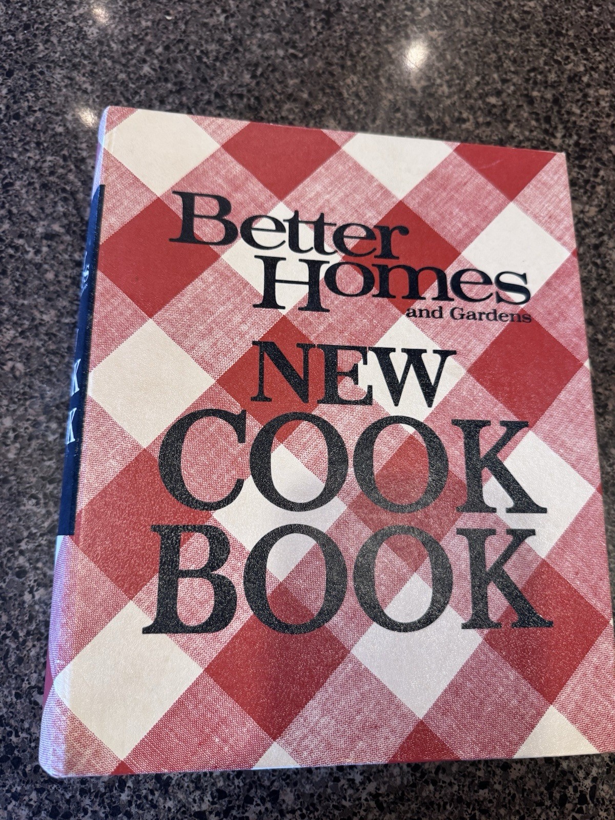 Better Homes and Gardens New Cook Book Ring-Bound Ring Binder Paper Cookbook