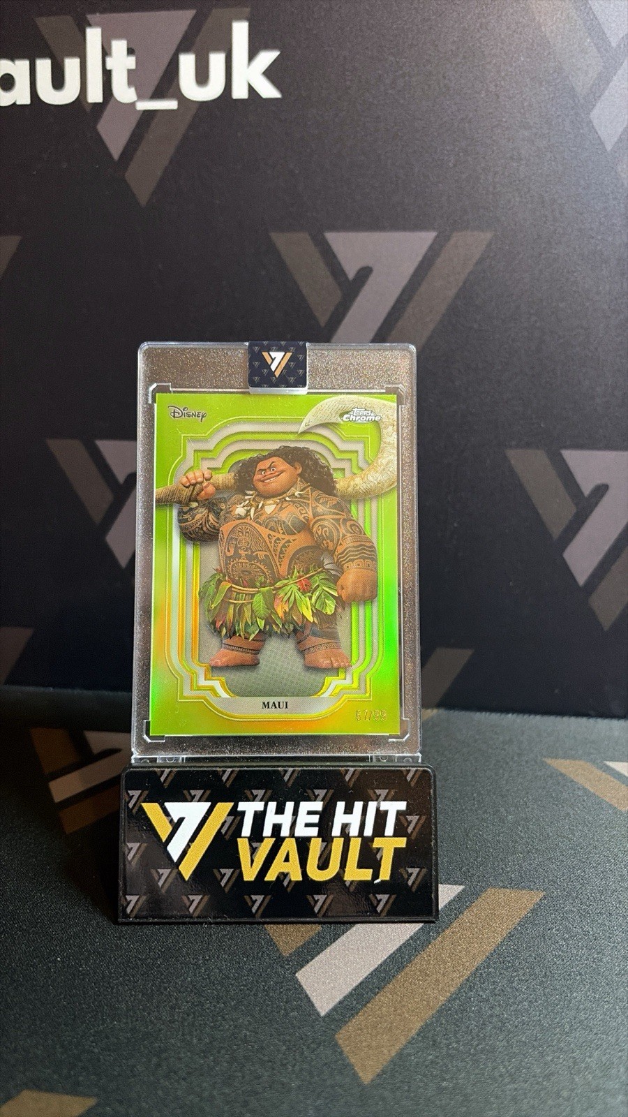2024 Topps Chrome Disney -  Maui Green /99 - Moana 🏝️