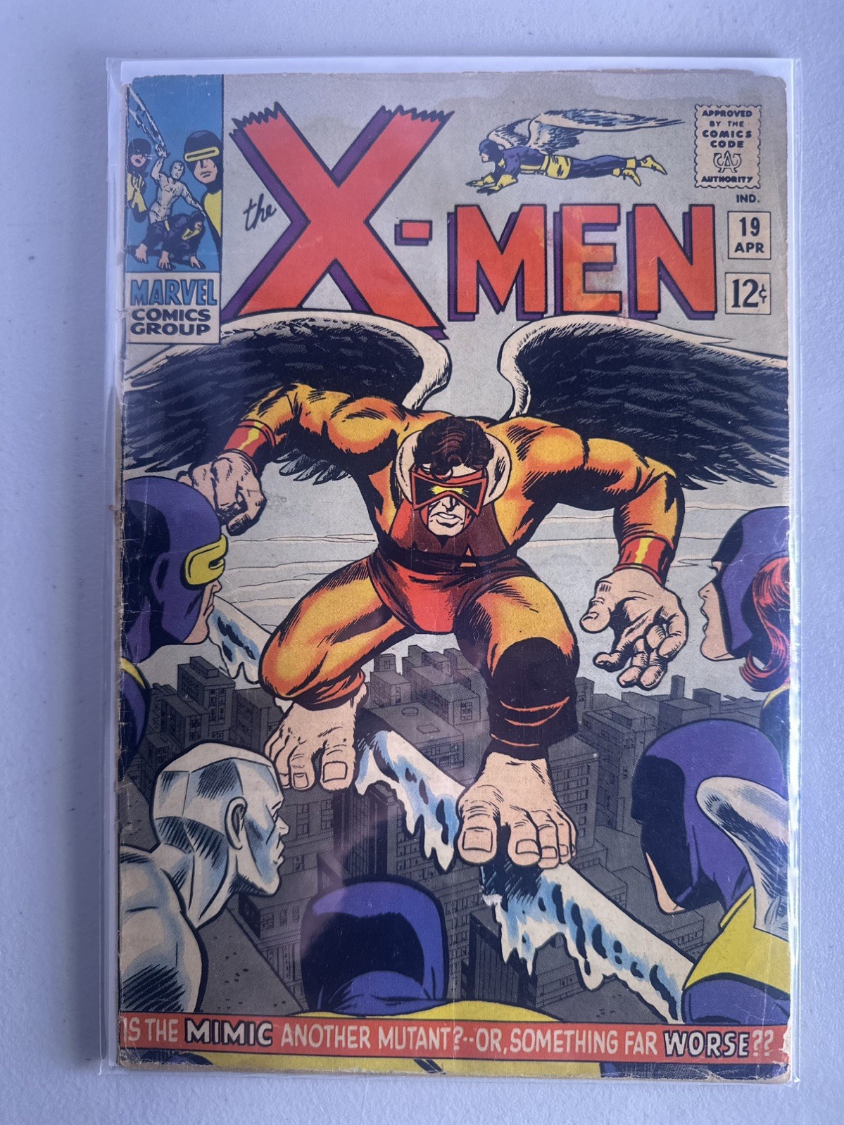 The X-Men #19 (Marvel Comics April 1966) KEY 1st Appearance of the Mimic The X-Men #19 (Marvel Comics April 1966) KEY 1st Appearance of the Mimic