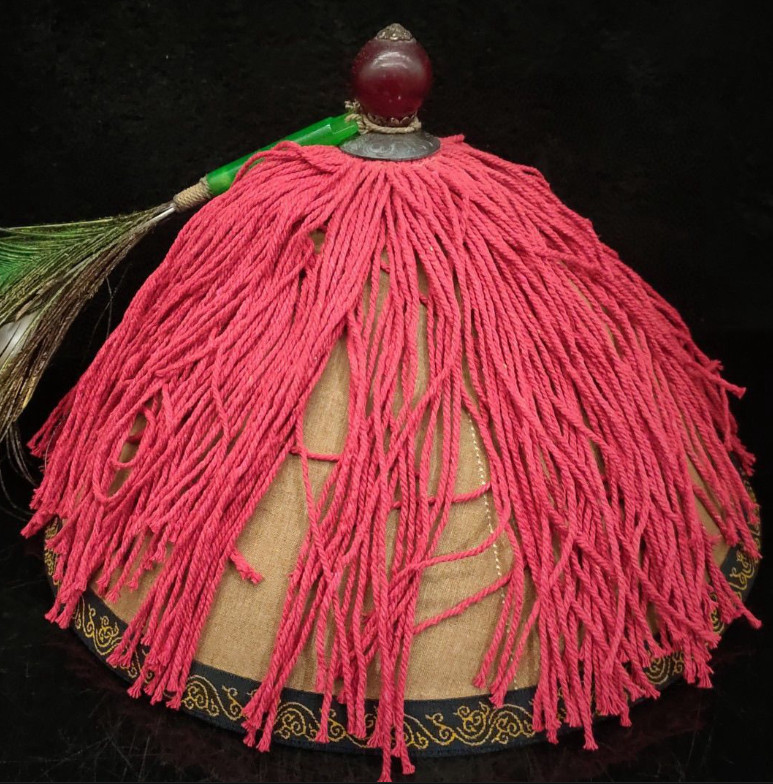 China Old Antique Qing Dynasty Official Hat