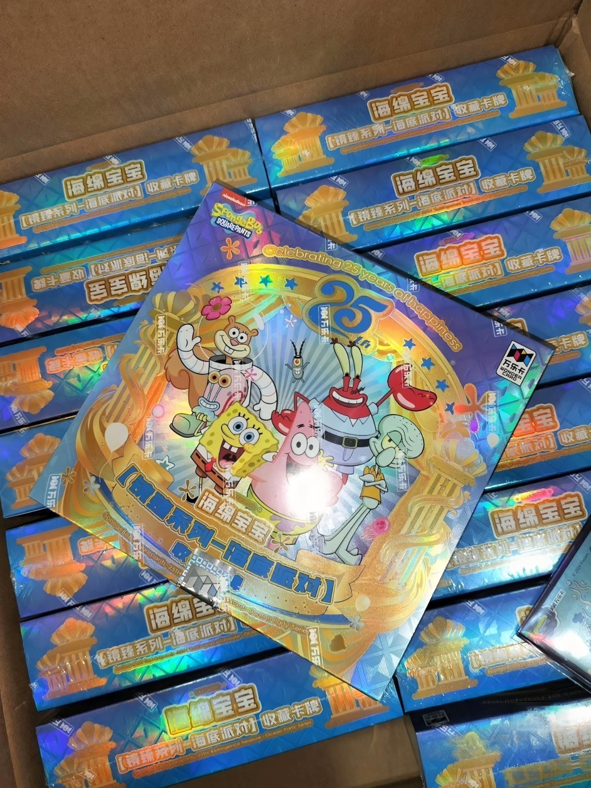 VANLUCK SpongeBob SquarePants 25th Anniversary Collectible Cards 10 Boxes New