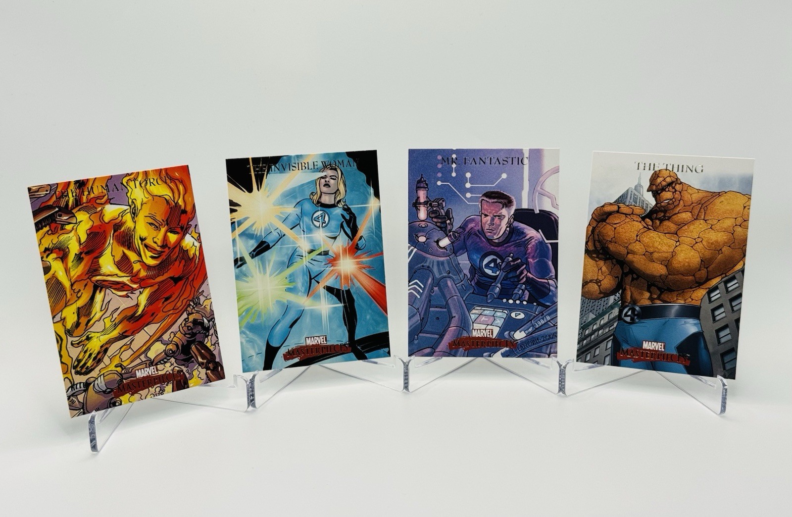 2007 Upper Deck Marvel Masterpieces - Fantastic Four Card Lot 🔥🫥🔵🪨