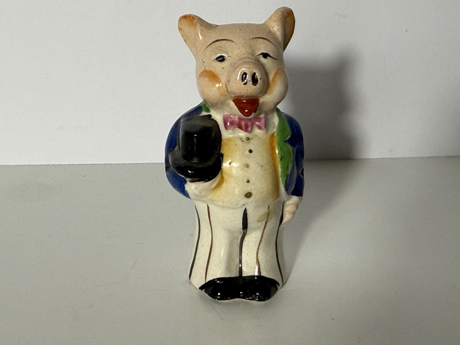 Anthropomorphic Piggie Needs a Bride Vintage Pepper Shaker (Japan)