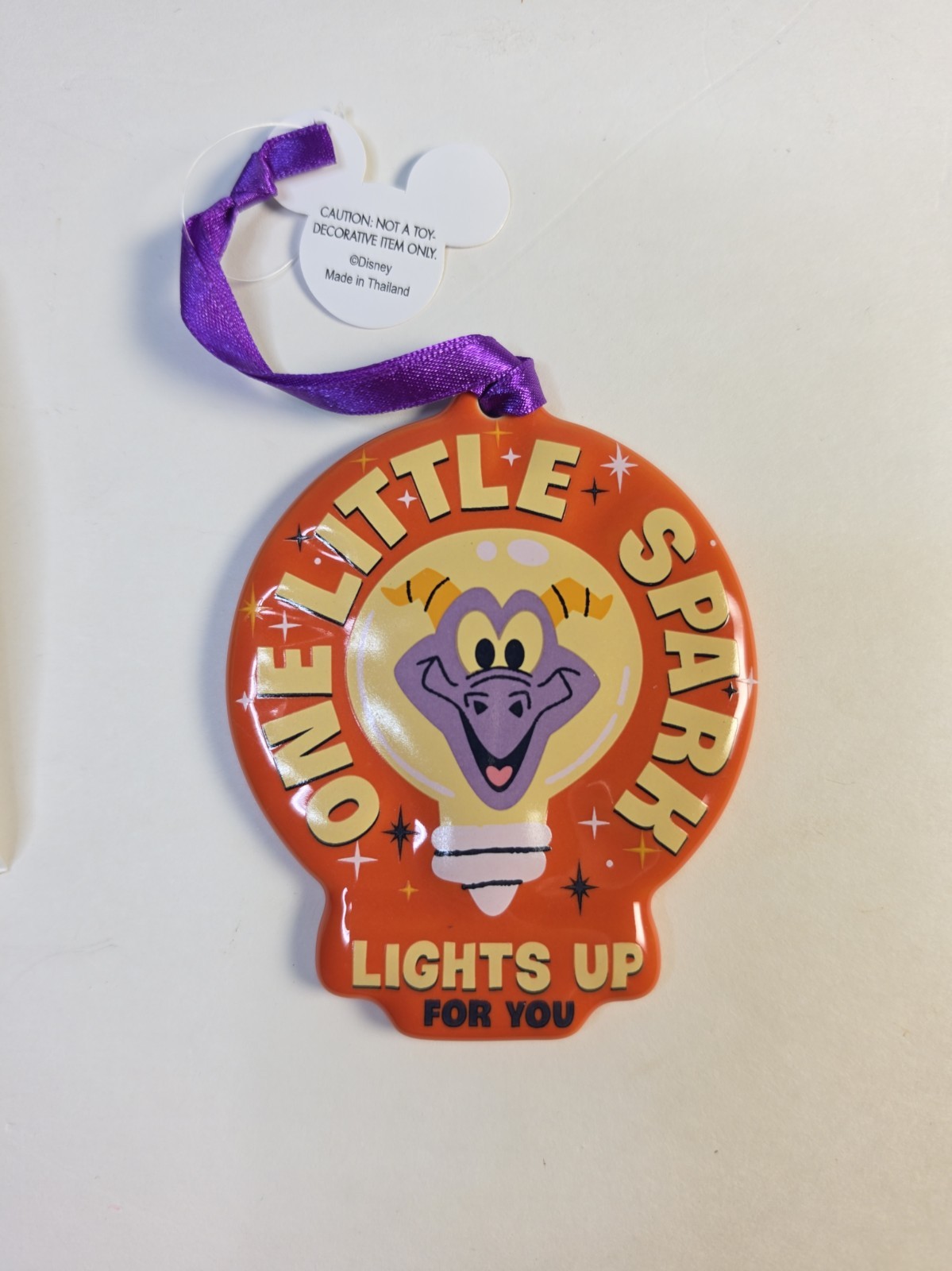 Figment Sketchbook Christmas Ornament NWT DISNEY STORE One Little Spark Epcot Figment Sketchbook Christmas Ornament NWT DISNEY STORE One Little Spark Epcot