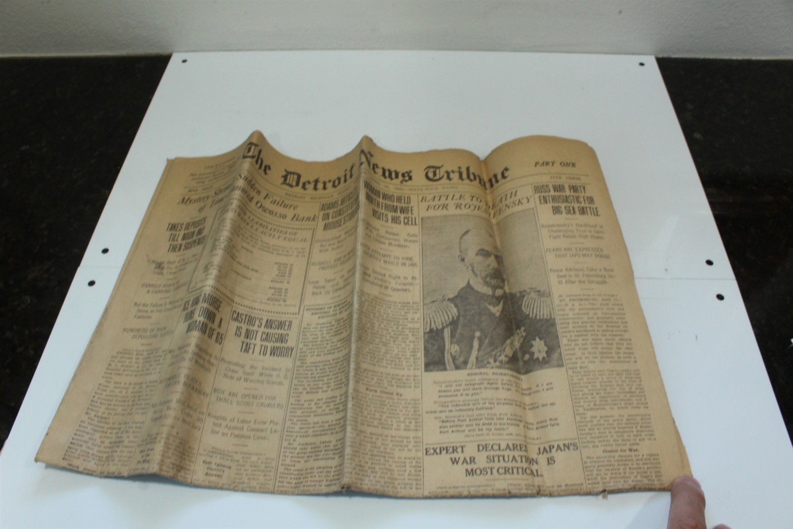 Antique Newspaper Detroit News Tribune 1905 Part 1 Antique Newspaper Detroit News Tribune 1905 Part 1