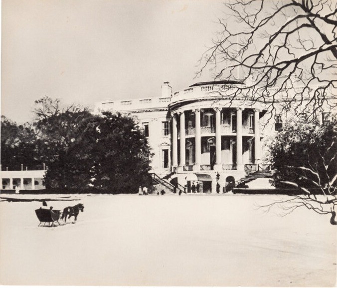 1962 President and Mrs. Kennedy Official White House Christmas Card & Envelope