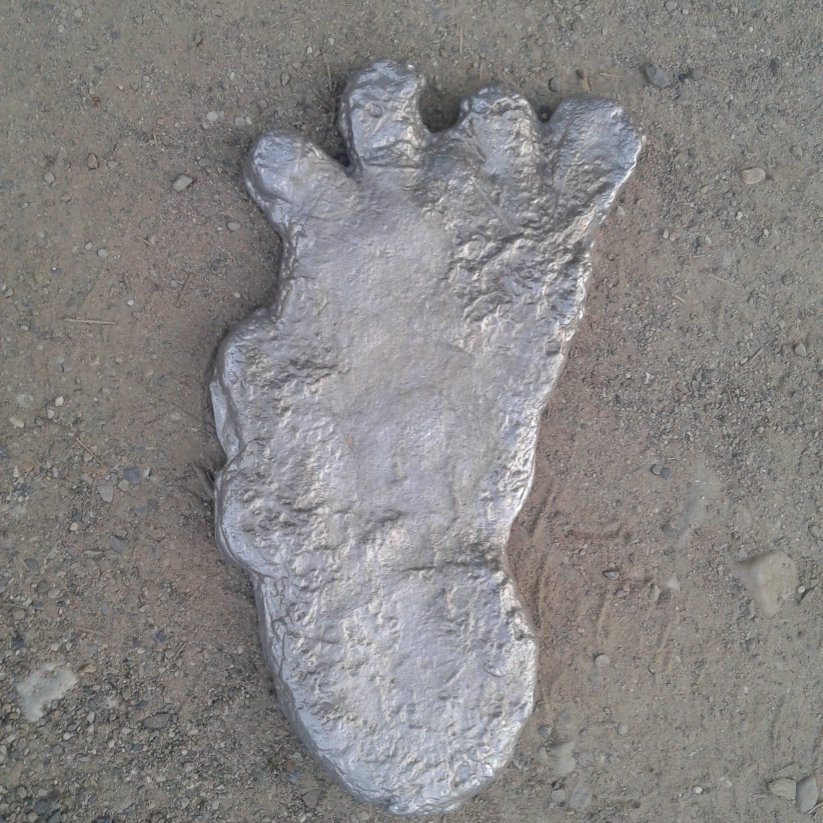 Aluminum Bigfoot Sasquatch Casting \ Aluminum Bigfoot Sasquatch Casting \