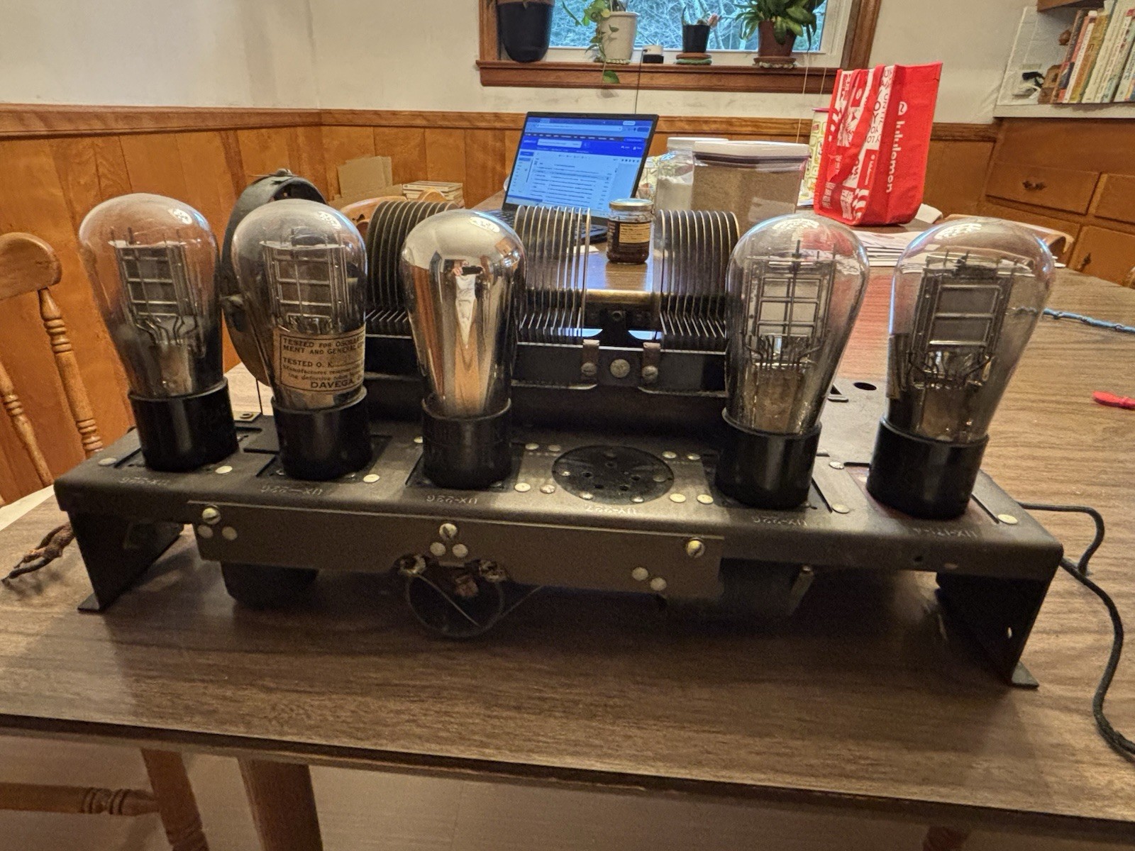 vIntage VICTOR VE7-26X / RADIOLA 18 Amplifier CHASSIS w/RCA TUBES vIntage VICTOR VE7-26X / RADIOLA 18 Amplifier CHASSIS w/RCA TUBES