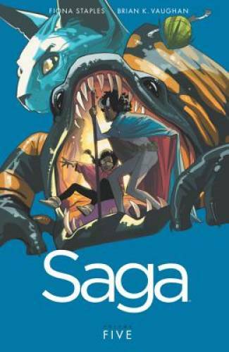 Saga, Vol. 5 - Paperback By Brian K. Vaughan - GOOD Saga, Vol. 5 - Paperback By Brian K. Vaughan - GOOD