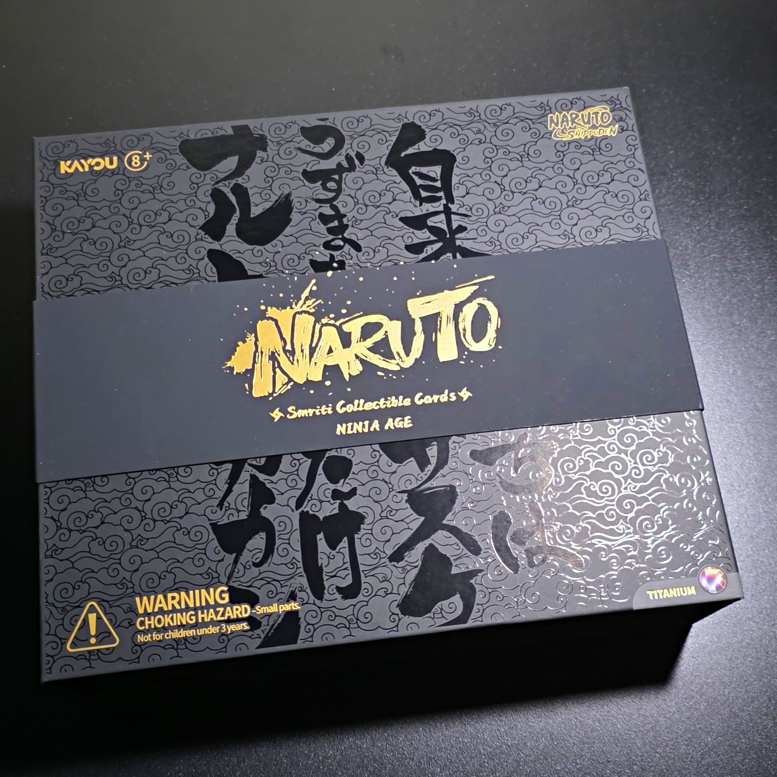 KAYOU Naruto Shippuden Smriti Ninja Age Titanium Box *NEW*