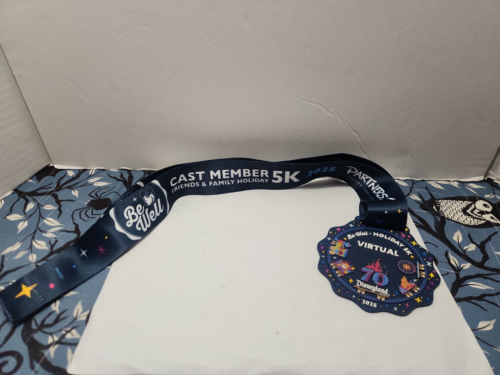 Be Well Disneyland Virtual Cast Member Friends & Family Holiday 5k 2025 Medal Be Well Disneyland Virtual Cast Member Friends & Family Holiday 5k 2025 Medal