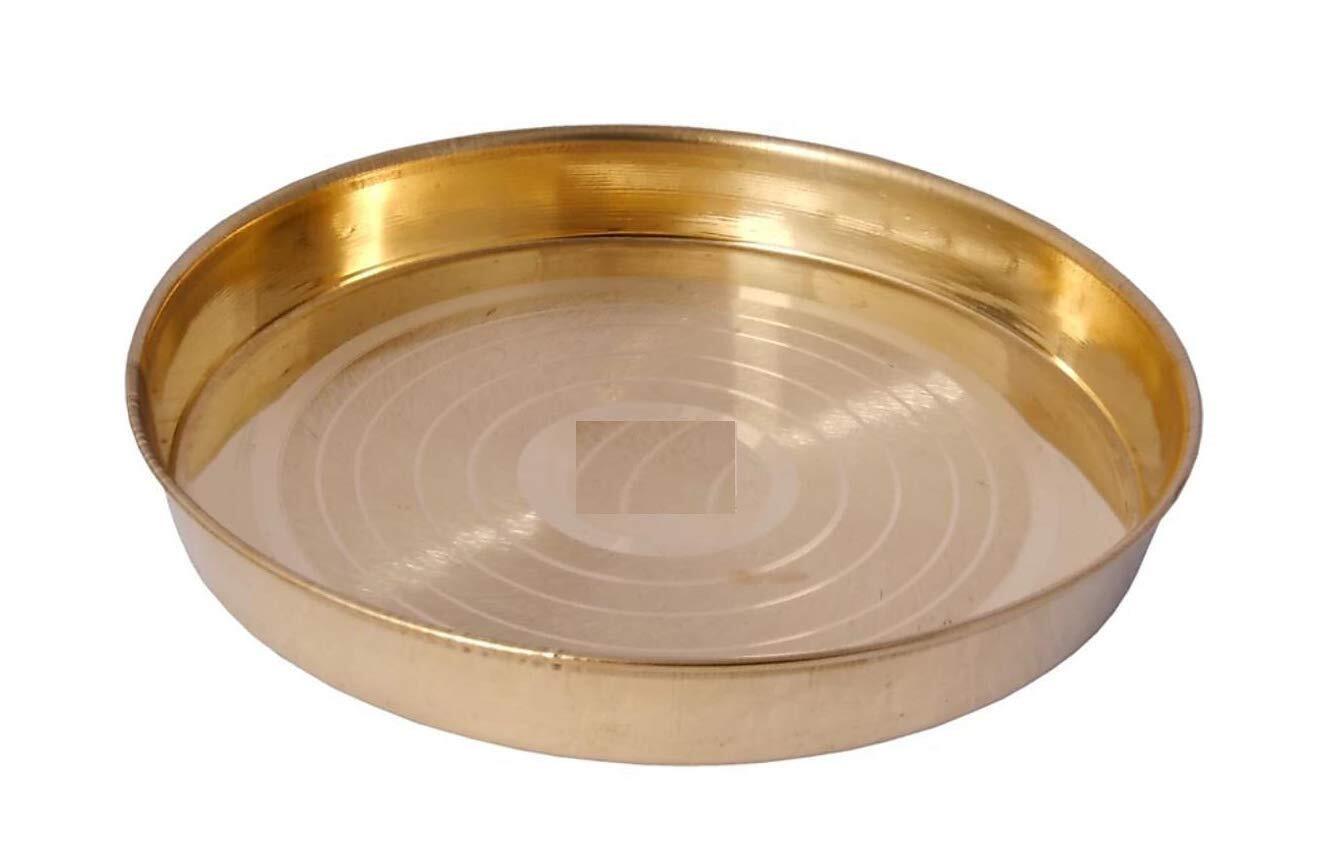 Brass Hammered Dinner Plate Round Design Pooja Dinnerware and Tableware 12Inch Brass Hammered Dinner Plate Round Design Pooja Dinnerware and Tableware 12Inch
