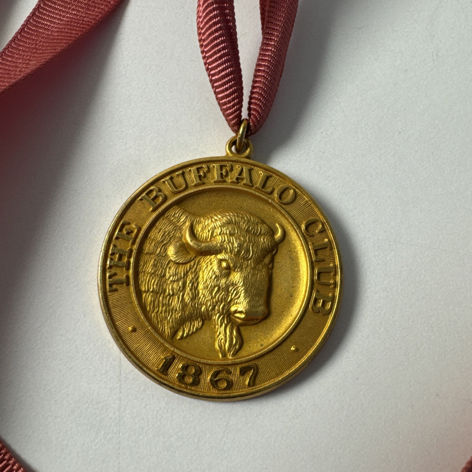 Vintage Medallion The Buffalo Club - Buffalo, NY - 1967 100th Anniversary